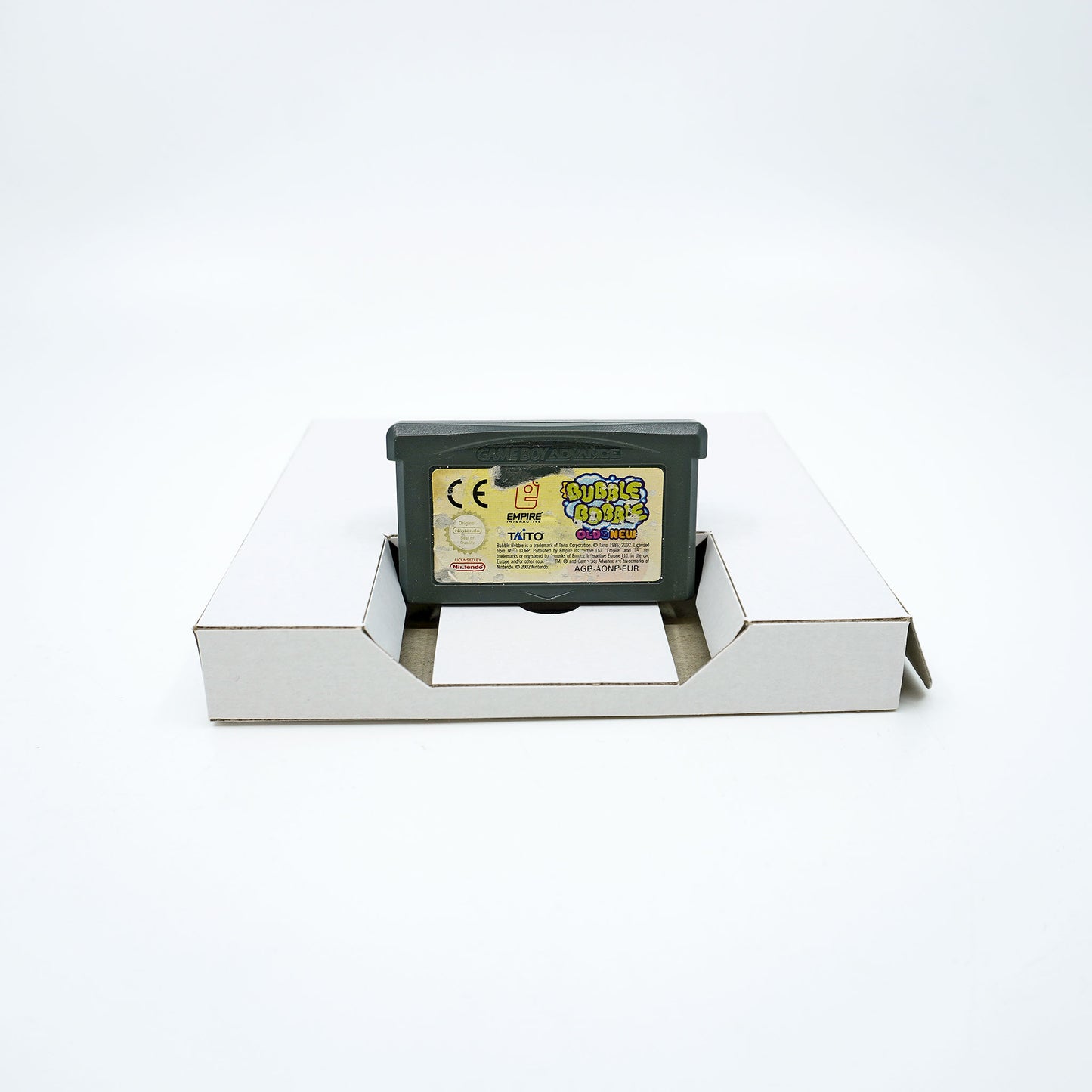 Bubble Bobble Old & New Game Boy Advance Cartridge - Vorderseite