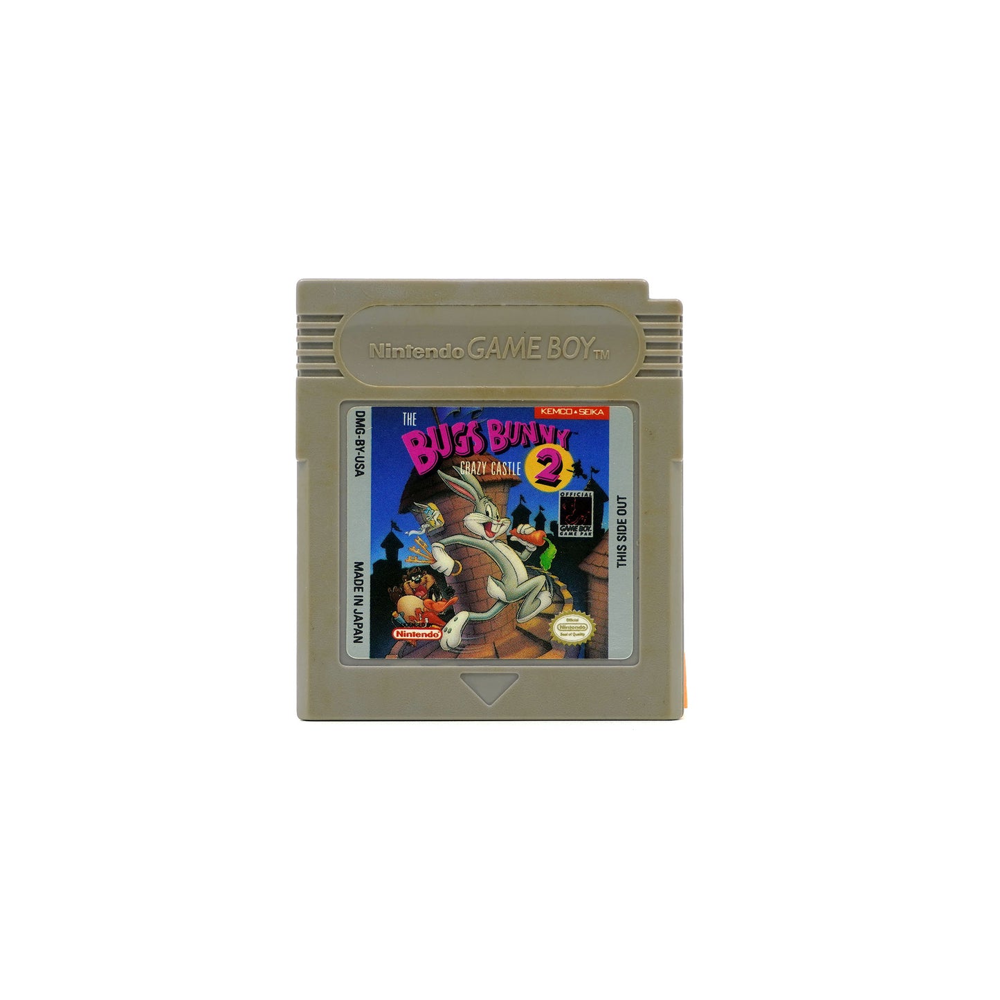 Bugs Bunny Crazy Castle 2 Spiel für Game Boy - Vorderseite