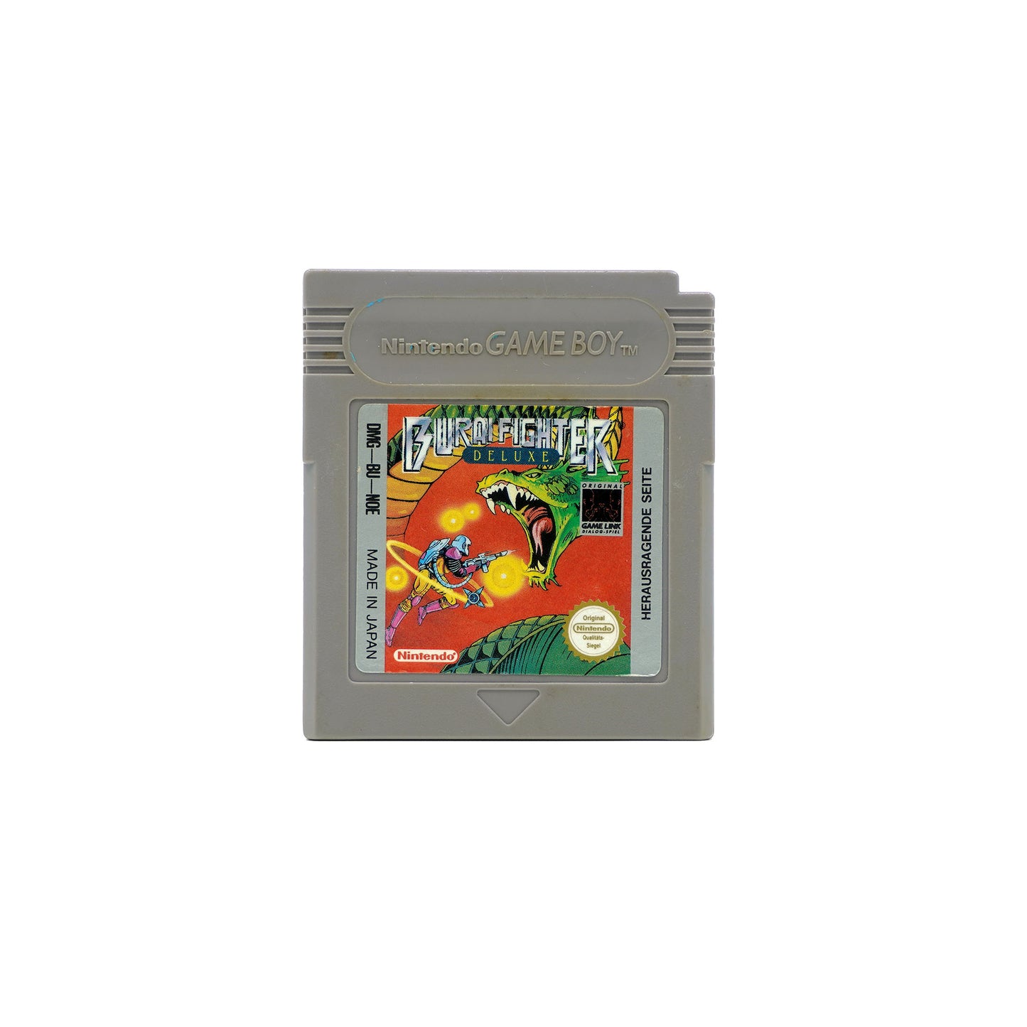 Burai Fighter Deluxe Spiel für Game Boy - Vorderseite