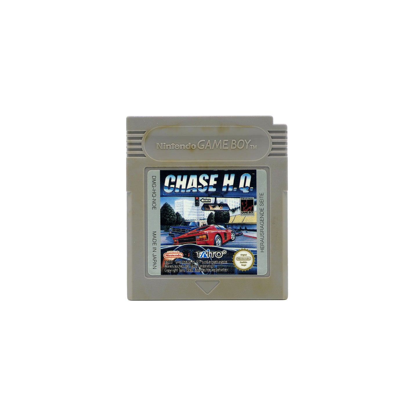 Chase H.Q. Spiel für Game Boy in gebrauchtem Zustand - Vorderseite