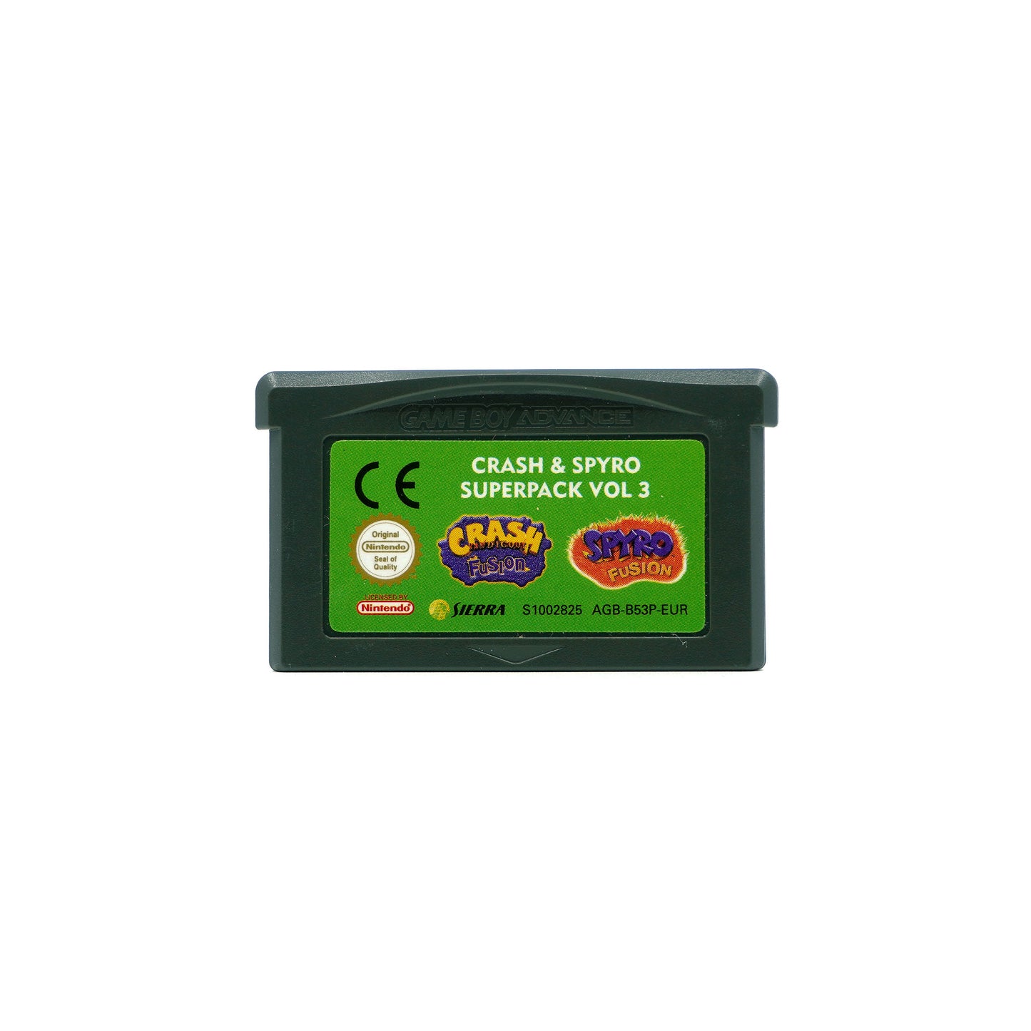 Crash & Spyro Superpack Vol 3 Spiel für Gameboy Advance - Vorderseite