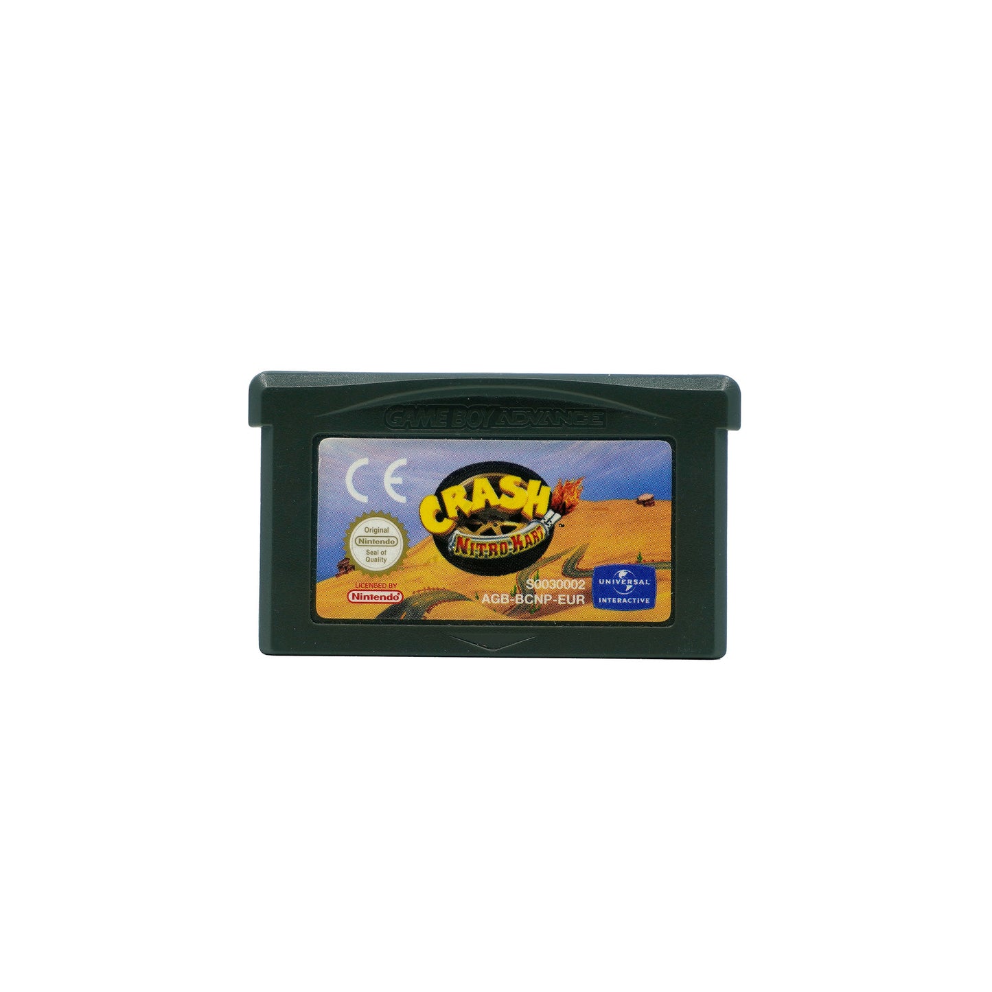 Crash Nitro Kart Spielmodul für Game Boy Advance - Vorderseite