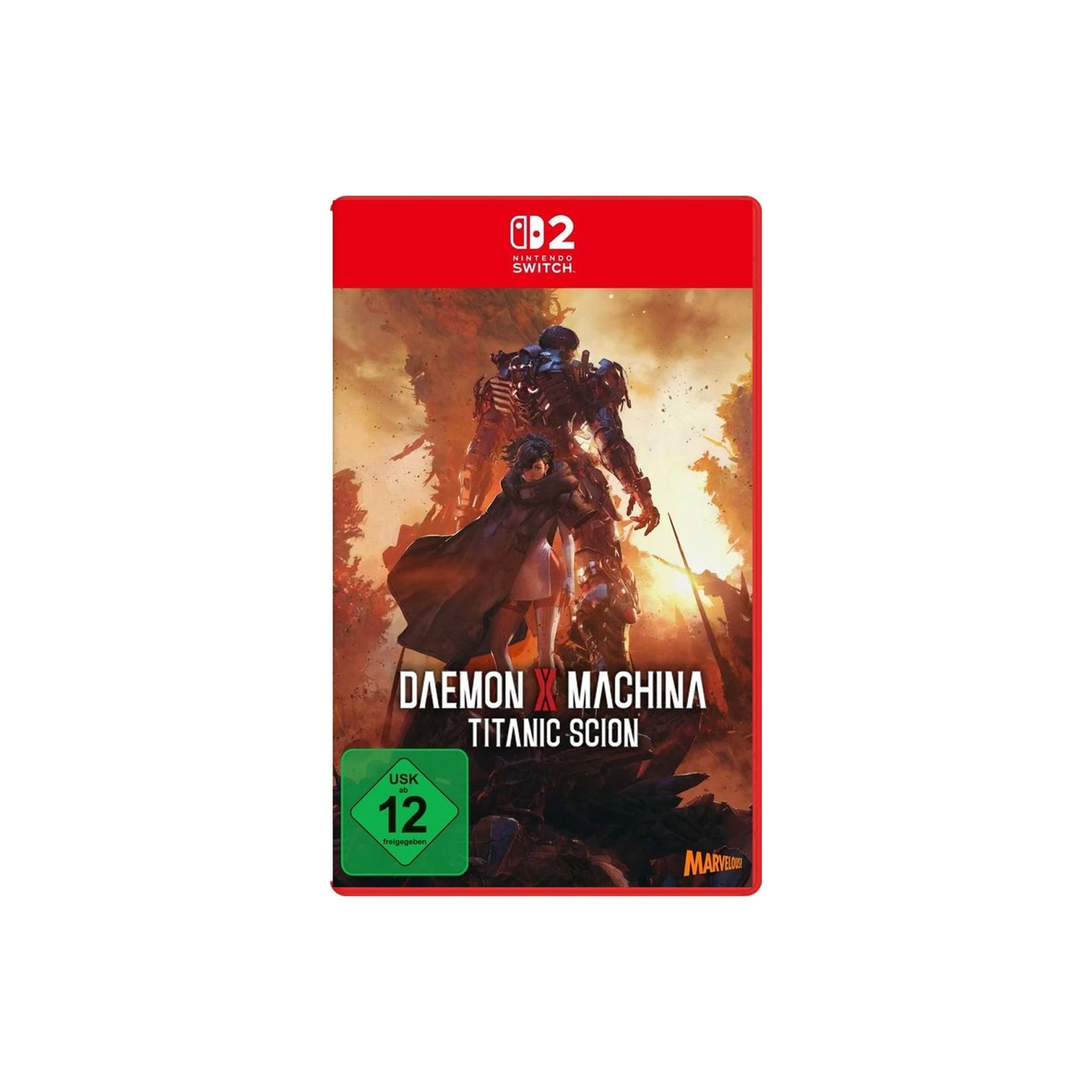 Daemon X Machina Titanic Scion für die Switch 2 Verpackung Front-Ansicht