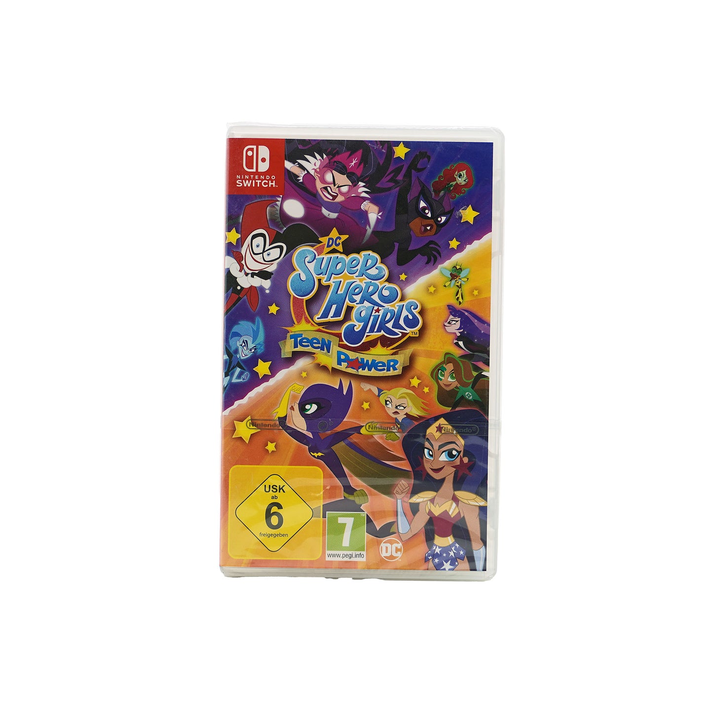 DC Super Hero Girls: Teen Power Spiel für Switch - Vorderseite