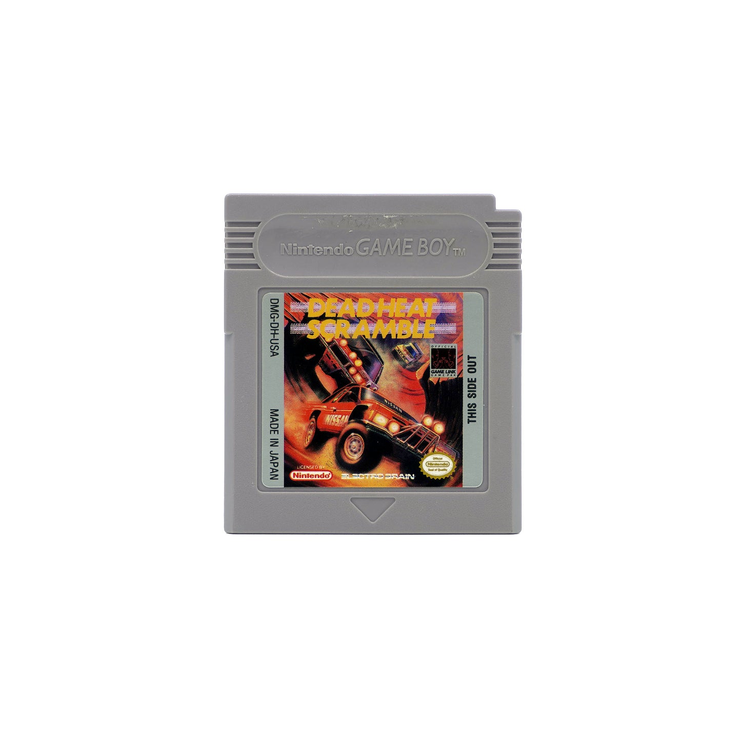 Dead Heat Scramble Spiel für Gameboy - Vorderseite