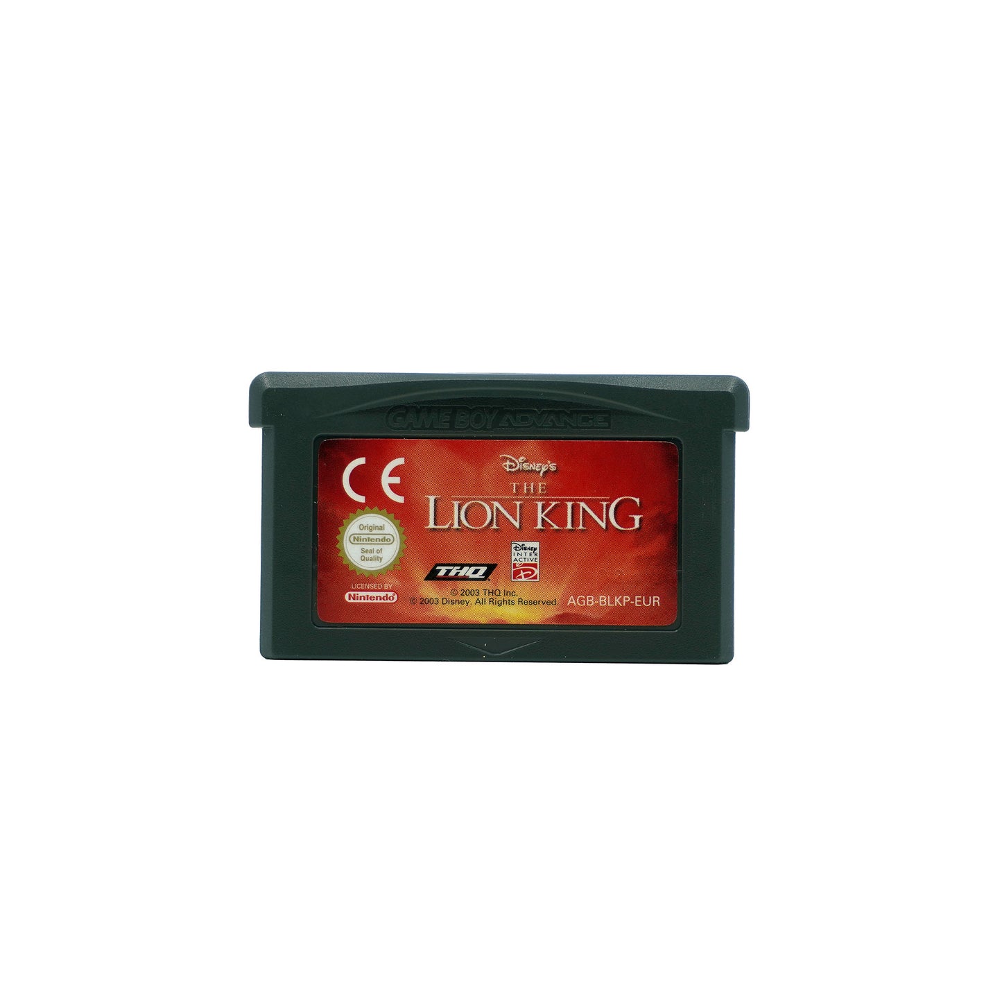 Der König der Löwen Spielmodul für Game Boy Advance - Vorderseite