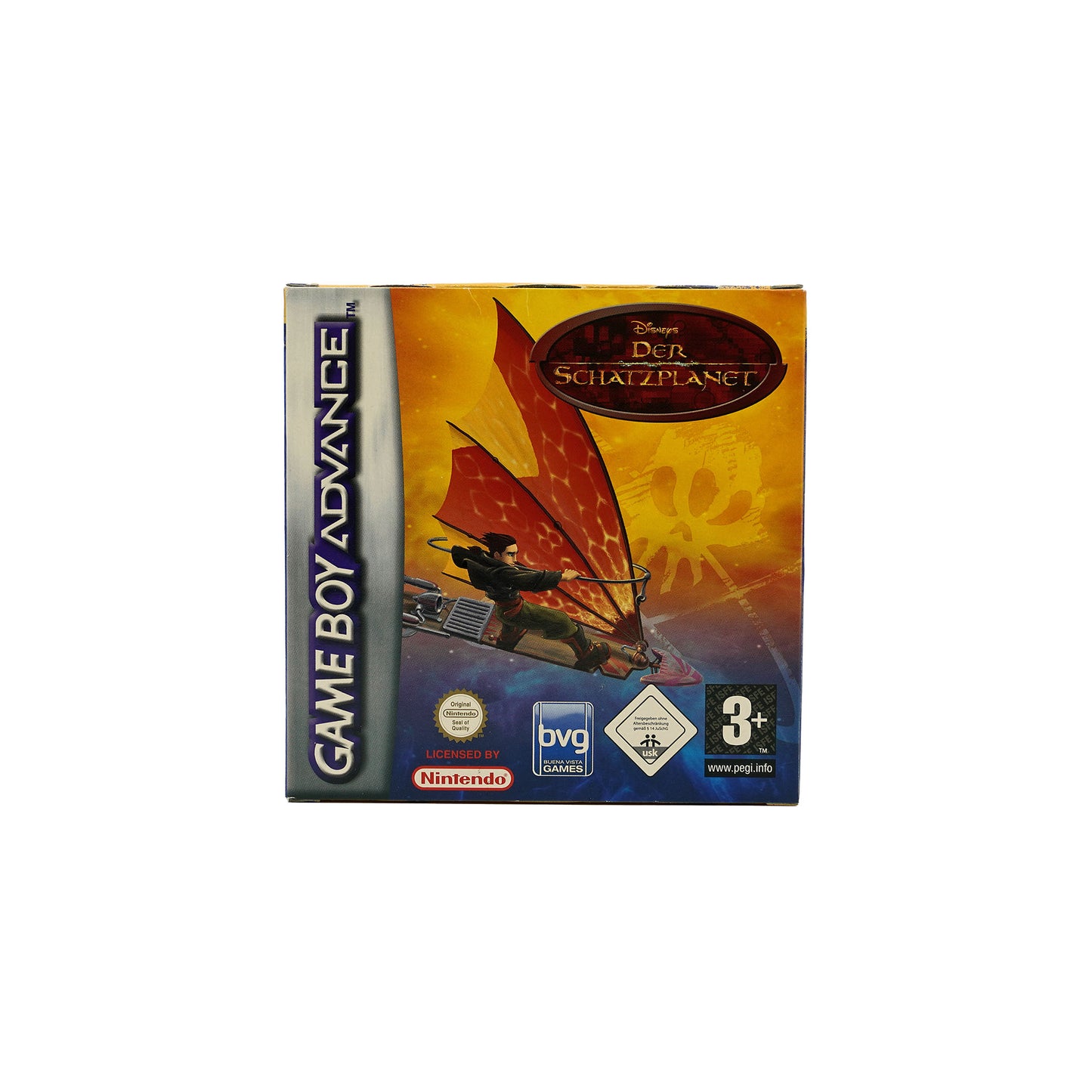 Der Schatzplanet Spiel für Game Boy Advance in Originalverpackung - Vorderseite