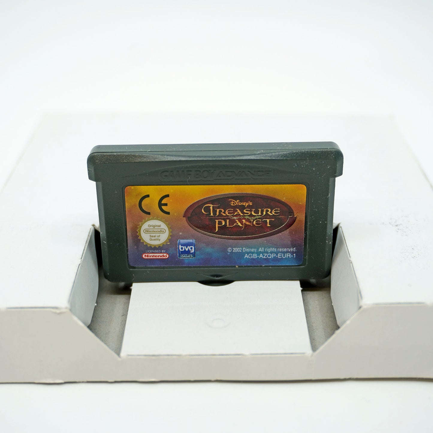 Der Schatzplanet Game Boy Advance Cartridge - Vorderseite