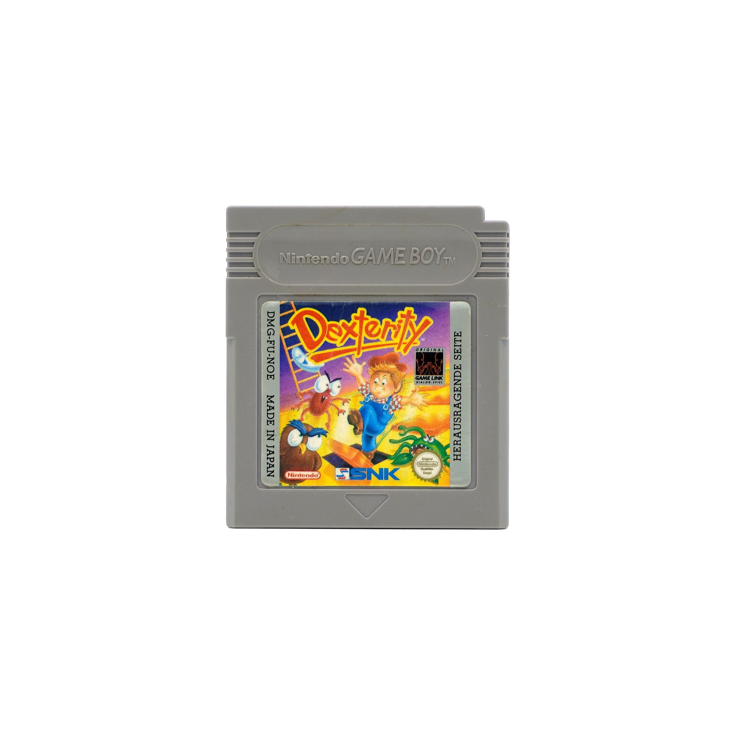 Dexterity Spiel für Gameboy - Vorderseite