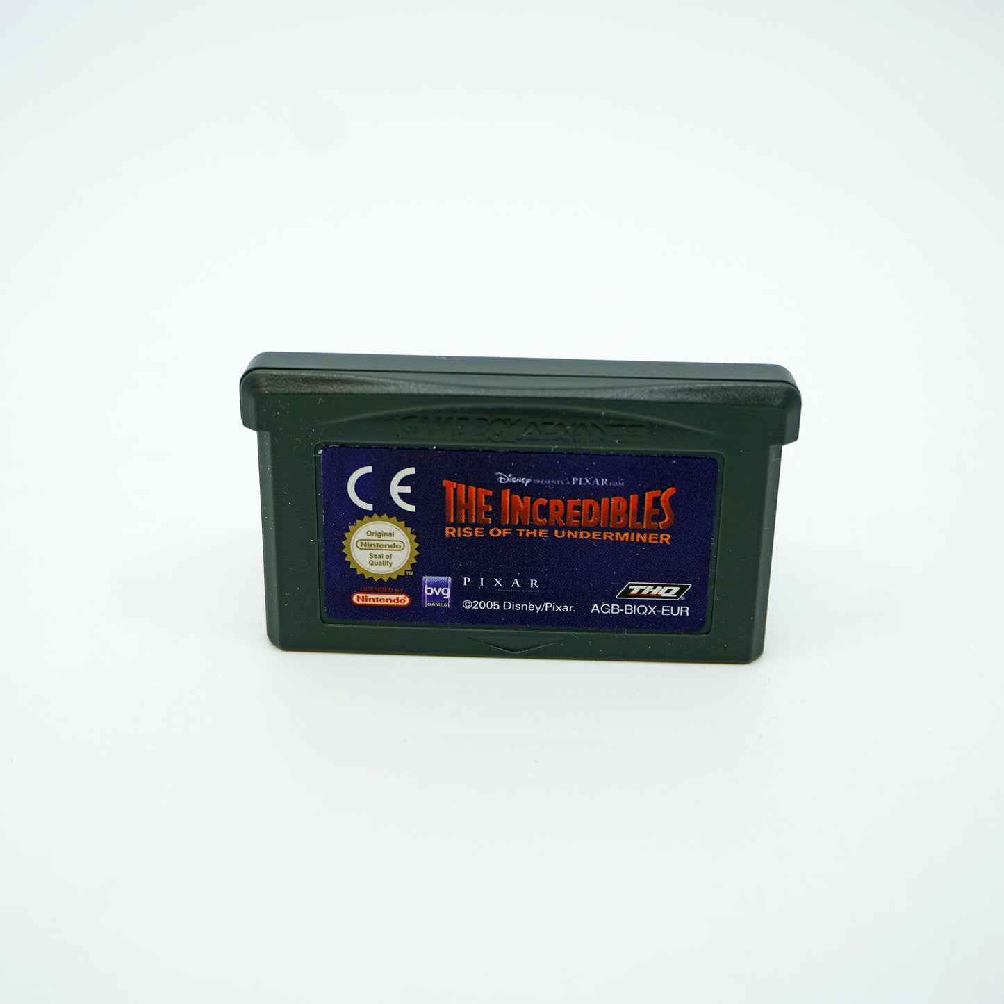 Die Unglaublichen: Der Angriff des Tunnelgräbers Game Boy Advance Cartridge - Vorderseite