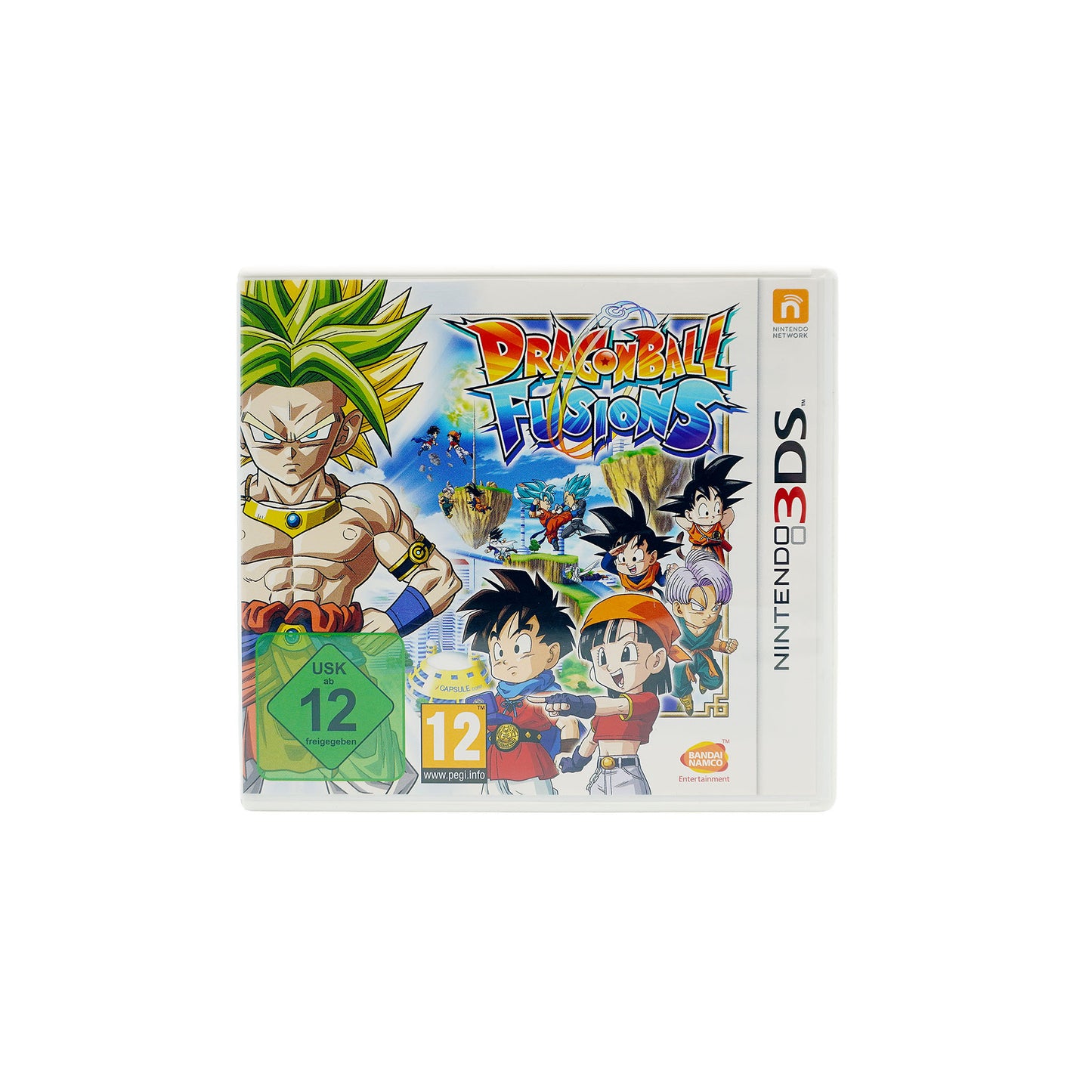 Dragon Ball Fusions für Nintendo 3DS in Originalverpackung - Vorderseite