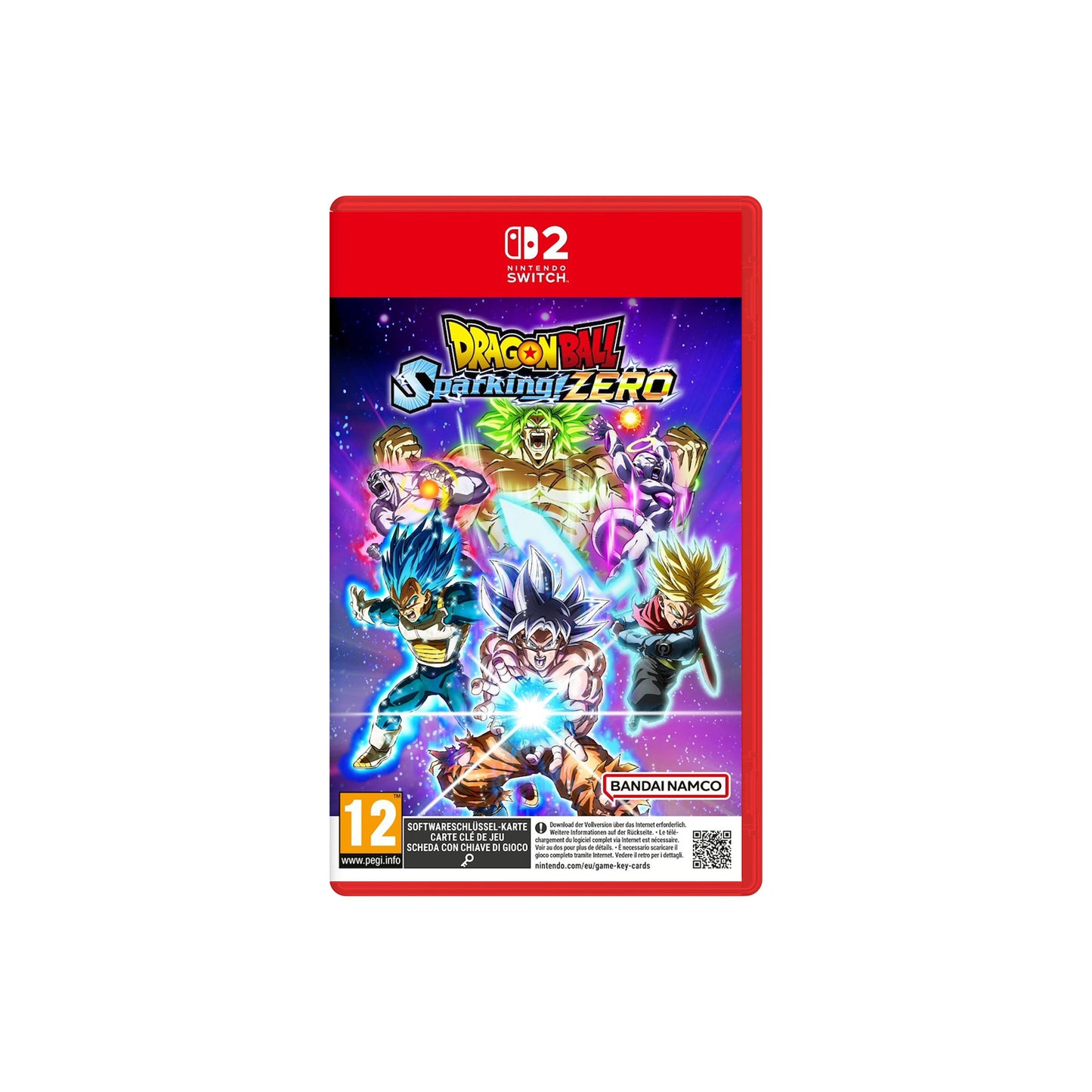 Dragon Ball Sparking! ZERO für Nintendo Switch 2 in Originalverpackung - Vorderseite