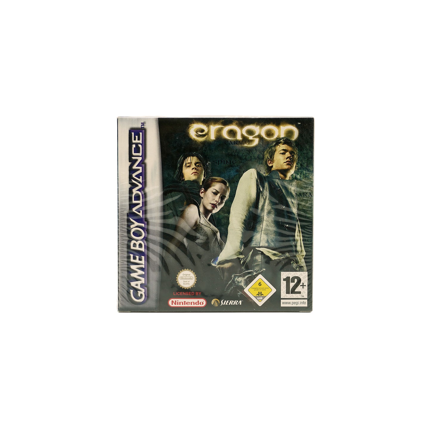 Eragon Spiel für Game Boy Advance in versiegelter Originalverpackung - Vorderseite