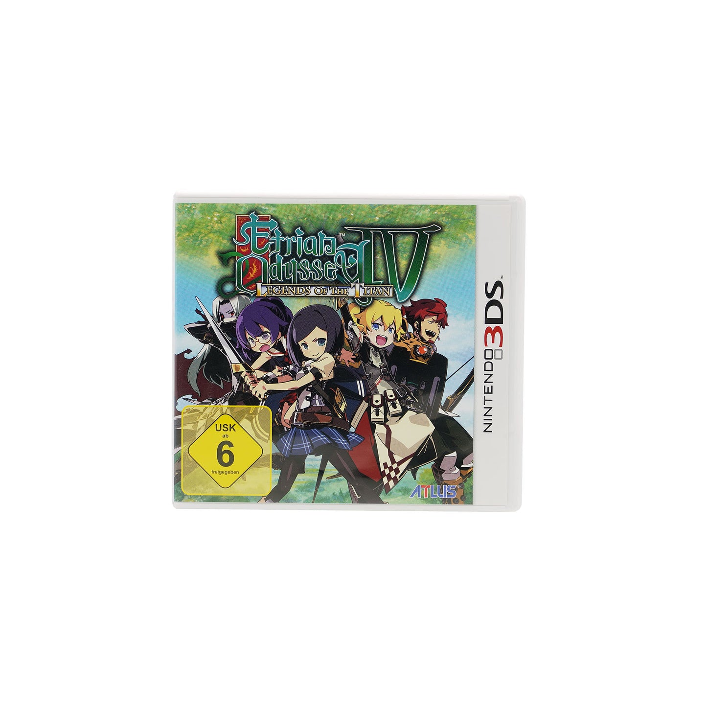Etrian Odyssey IV: Legends of the Tian Spielhülle für Nintendo 3DS - Vorderseite