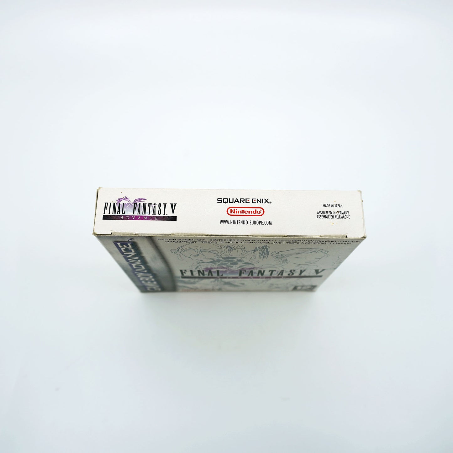 Originalverpackung - Oberseite