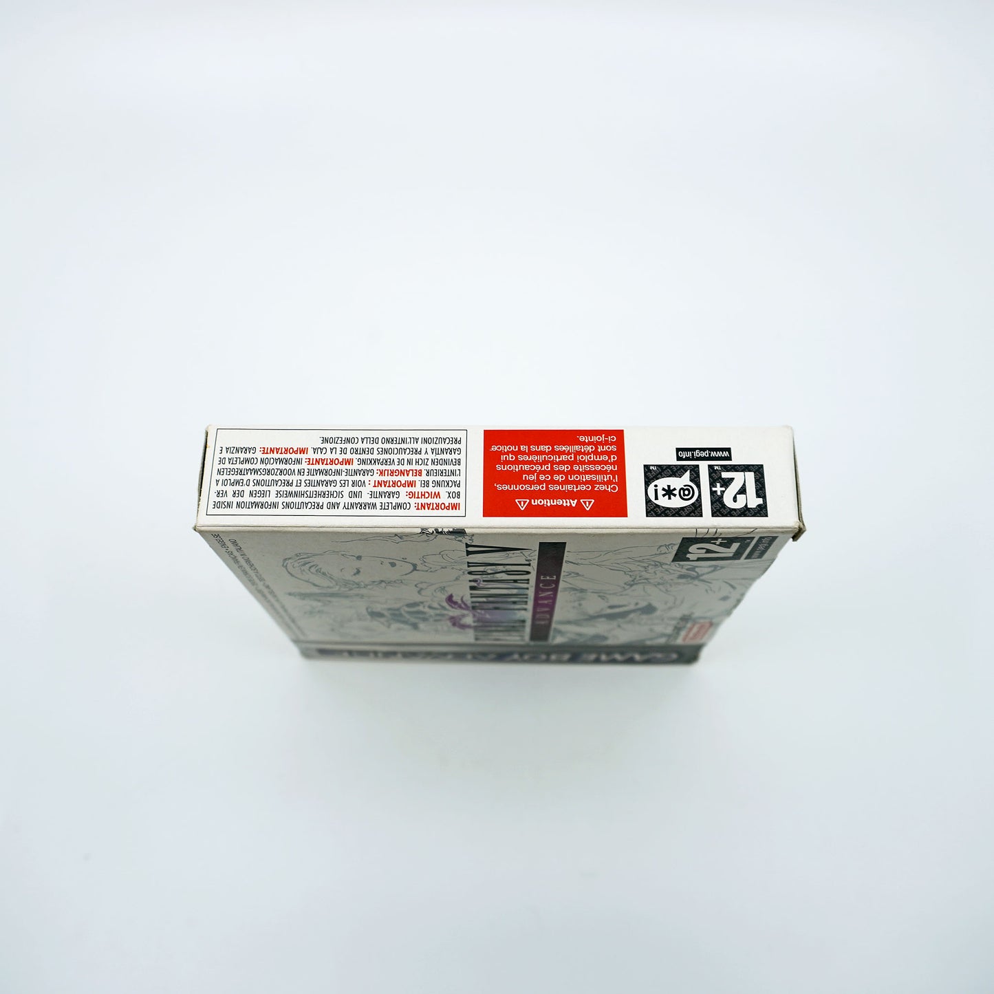 Originalverpackung - Seitenansicht rechts