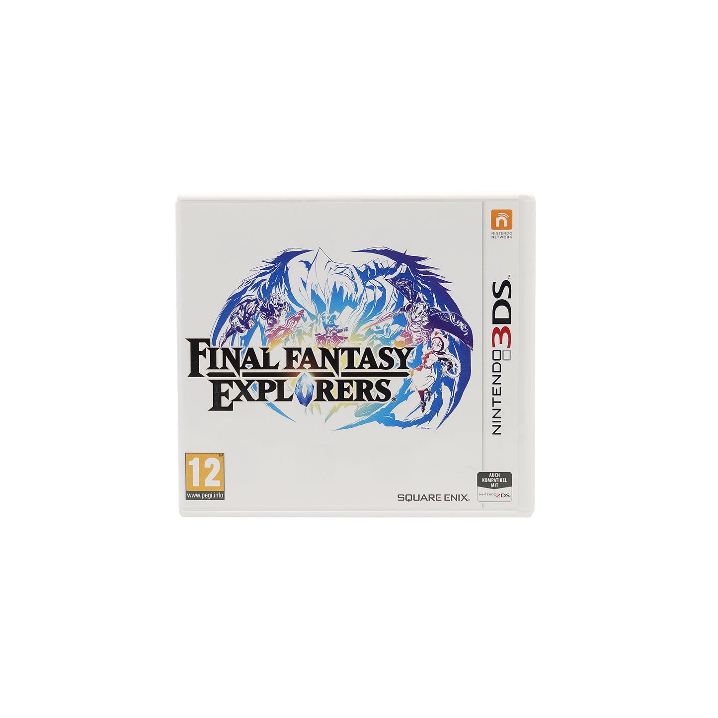 Final Fantasy Explorers Spielhülle für Nintendo 3DS - Vorderseite