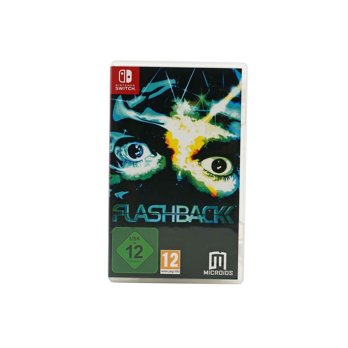 Flashback Spiel für Switch - Vorderseite