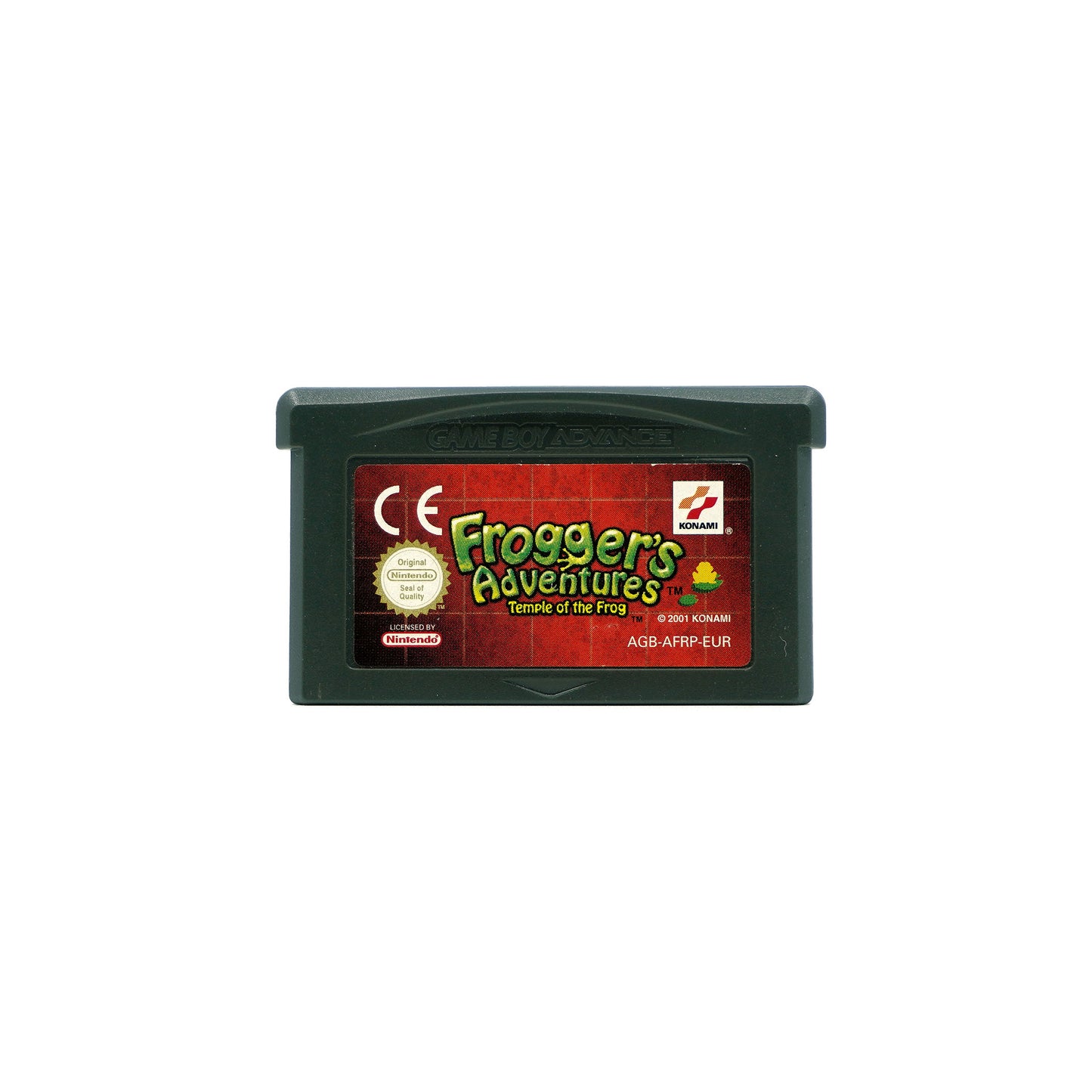 Frogger's Adventures Spiel für Gameboy Advance - Vorderseite