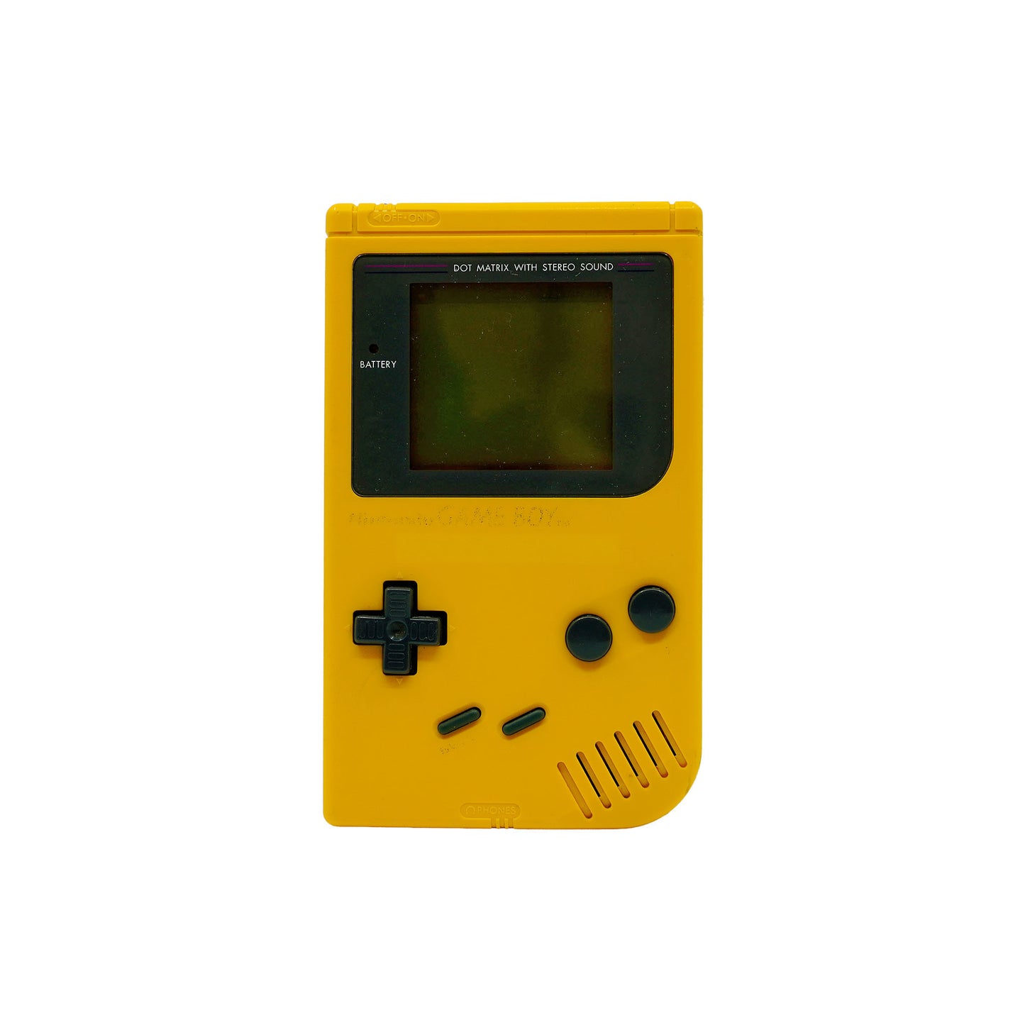 Game Boy Konsole Classic Yellow - Vorderseite