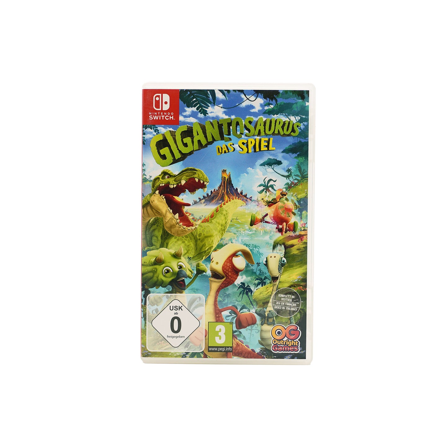 Gigantosaurus: Das Spiel Spiel für Switch - Vorderseite