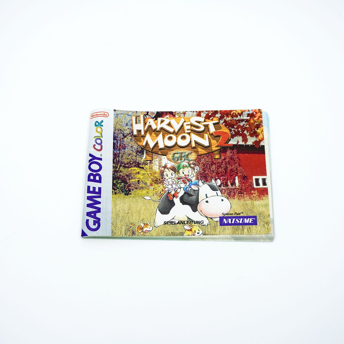 Harvest Moon 2 Game Boy Color Anleitung - Vorderseite