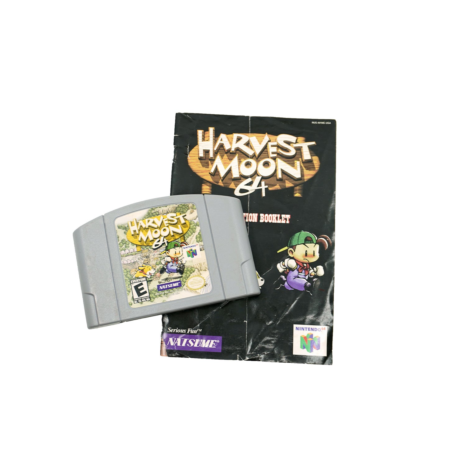 Harvest Moon 64 Spiel und Anleitung für Nintendo 64 - Vorderseite