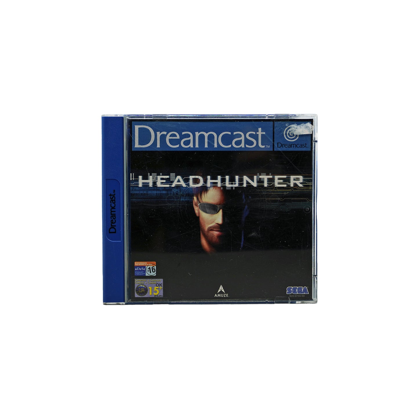 Headhunter Spiel für Dreamcast - Vorderseite