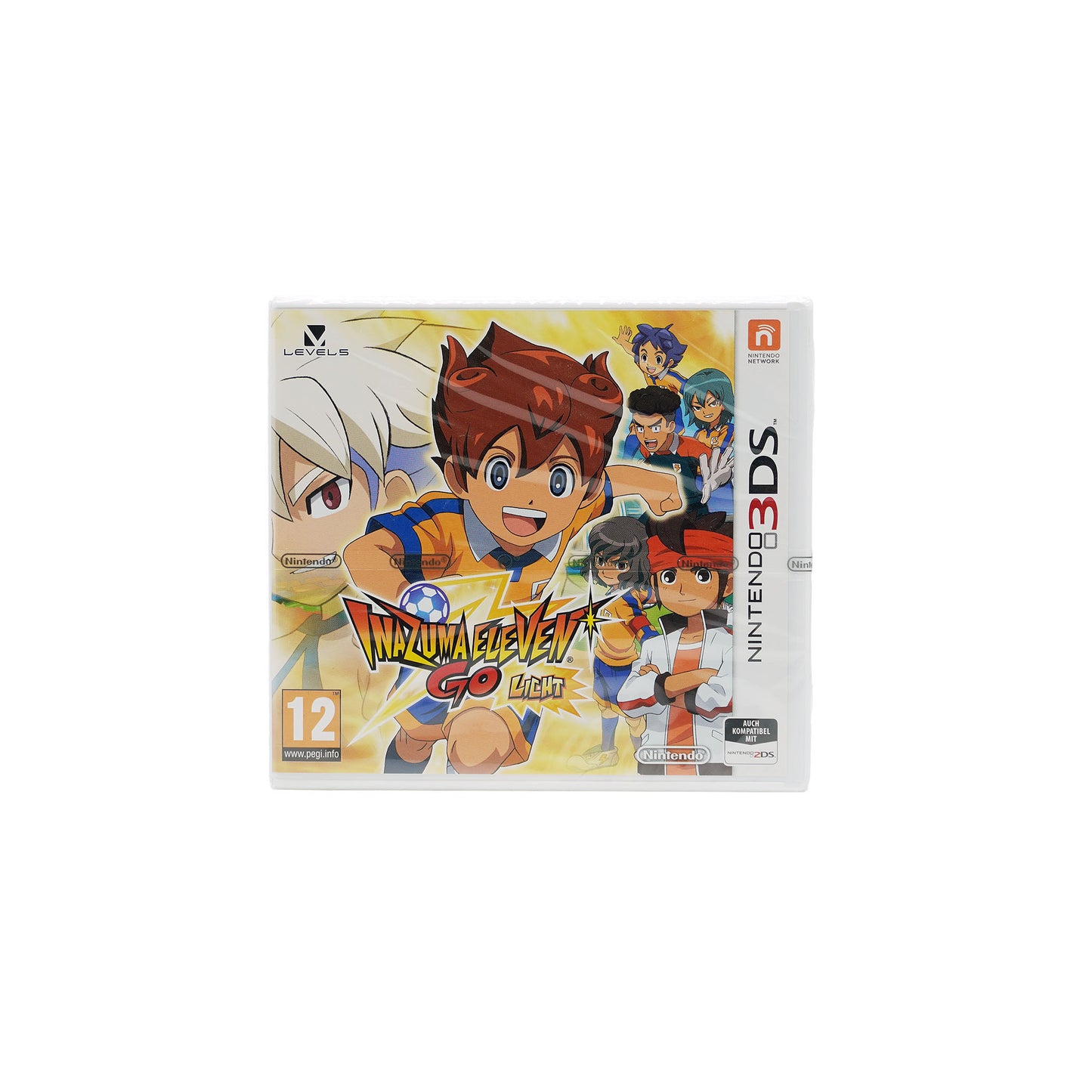 Inazuma Eleven Go: Licht Spielhülle für Nintendo 3DS - Vorderseite, original verschweisst