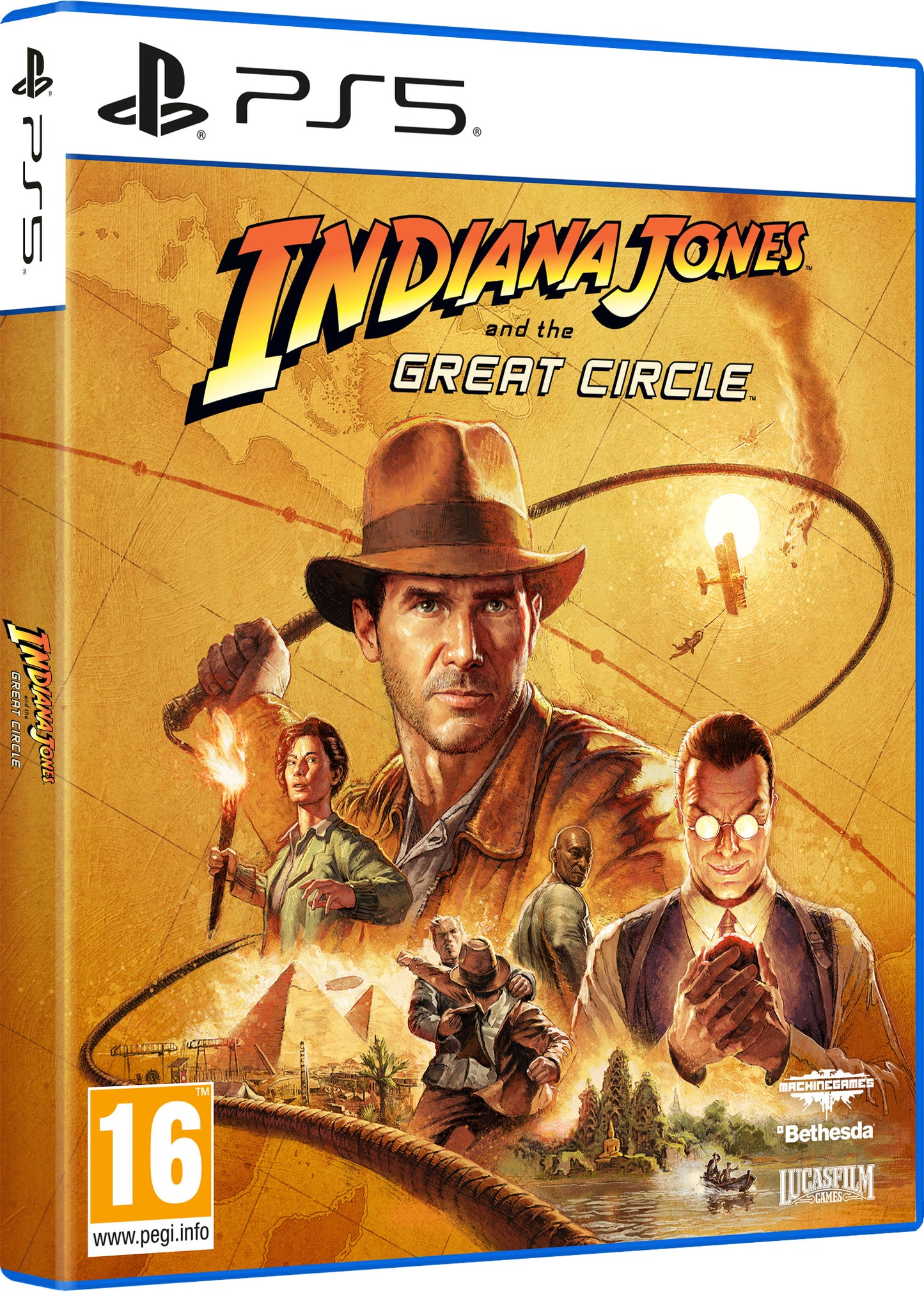 Indiana Jones und der Grosse Kreis Spiel für PlayStation 5 - Vorderseite