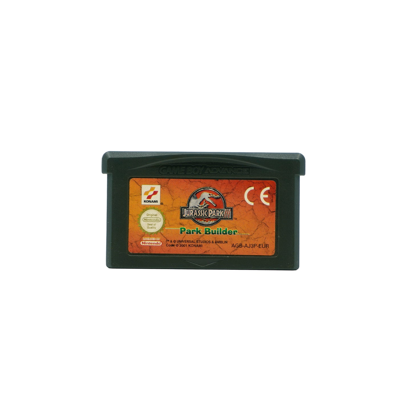 Jurassic Park III: Park Builder Spielmodul für Game Boy Advance - Vorderseite