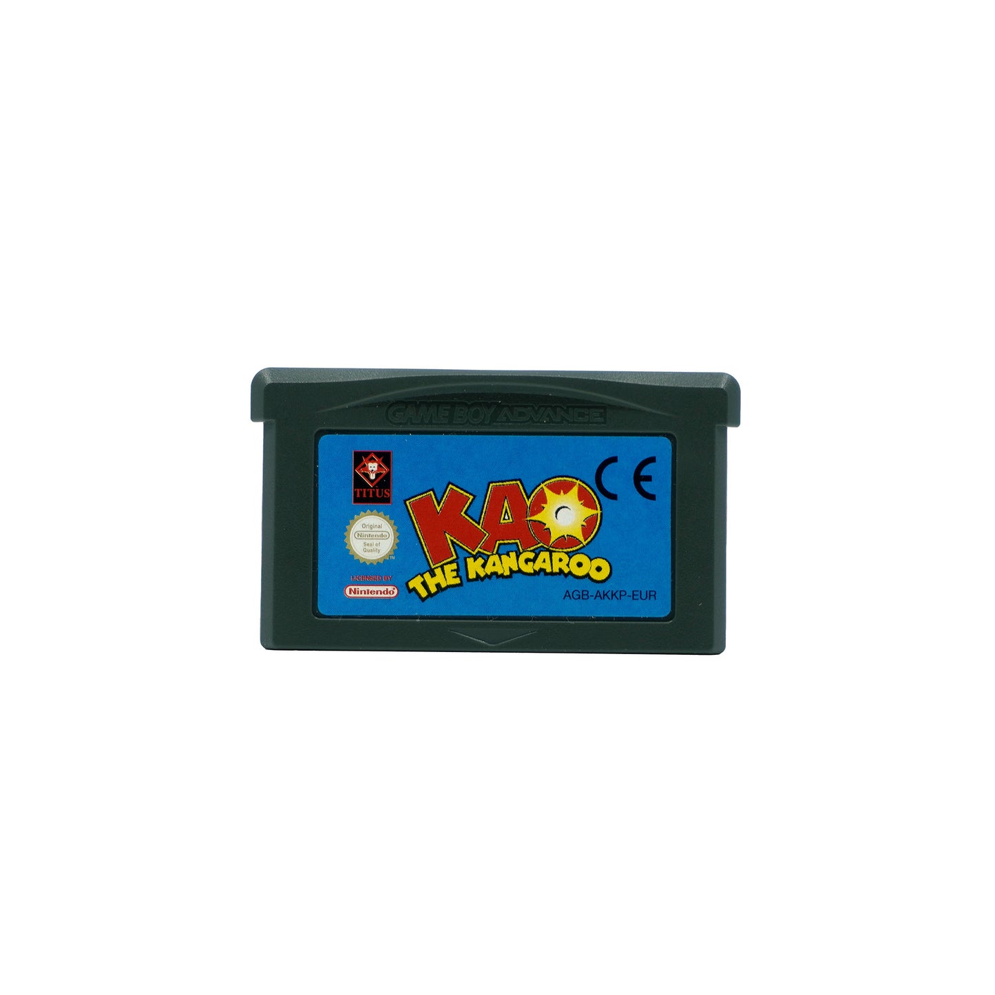 Kao the Kangaroo Spielmodul für Game Boy Advance - Vorderseite