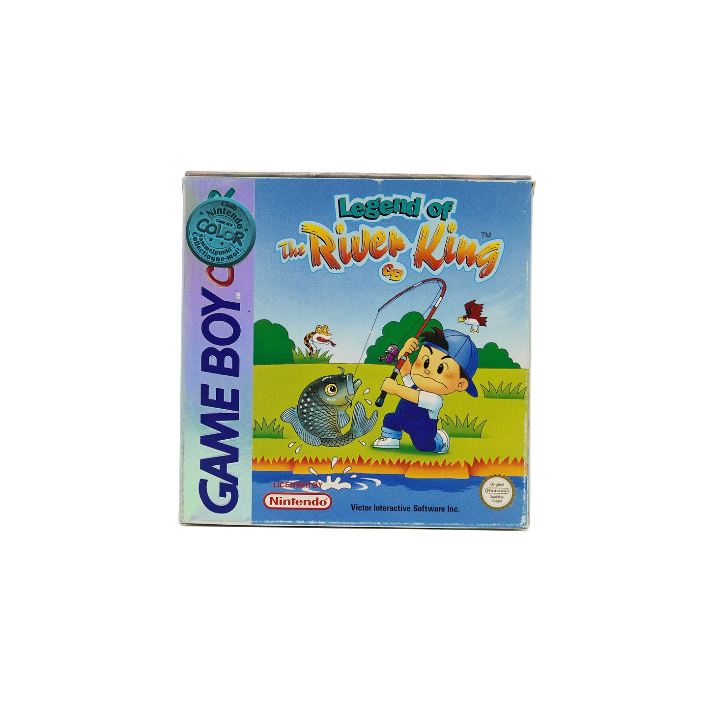 Legend of The River King Spiel für Game Boy Color in Originalverpackung - Vorderseite