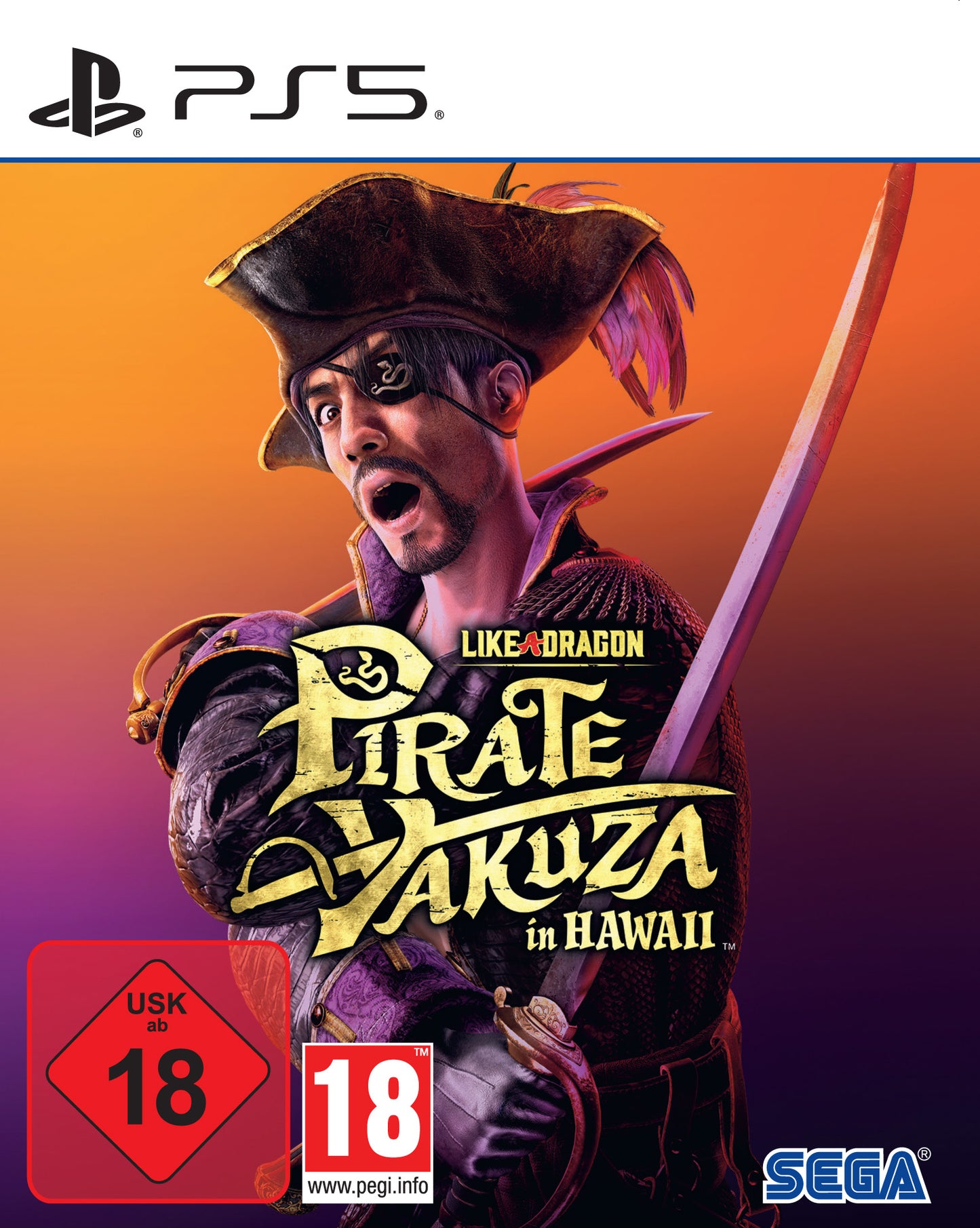 Like a Dragon: Pirate Yakuza in Hawaii Spiel für PlayStation 5 - Vorderseite