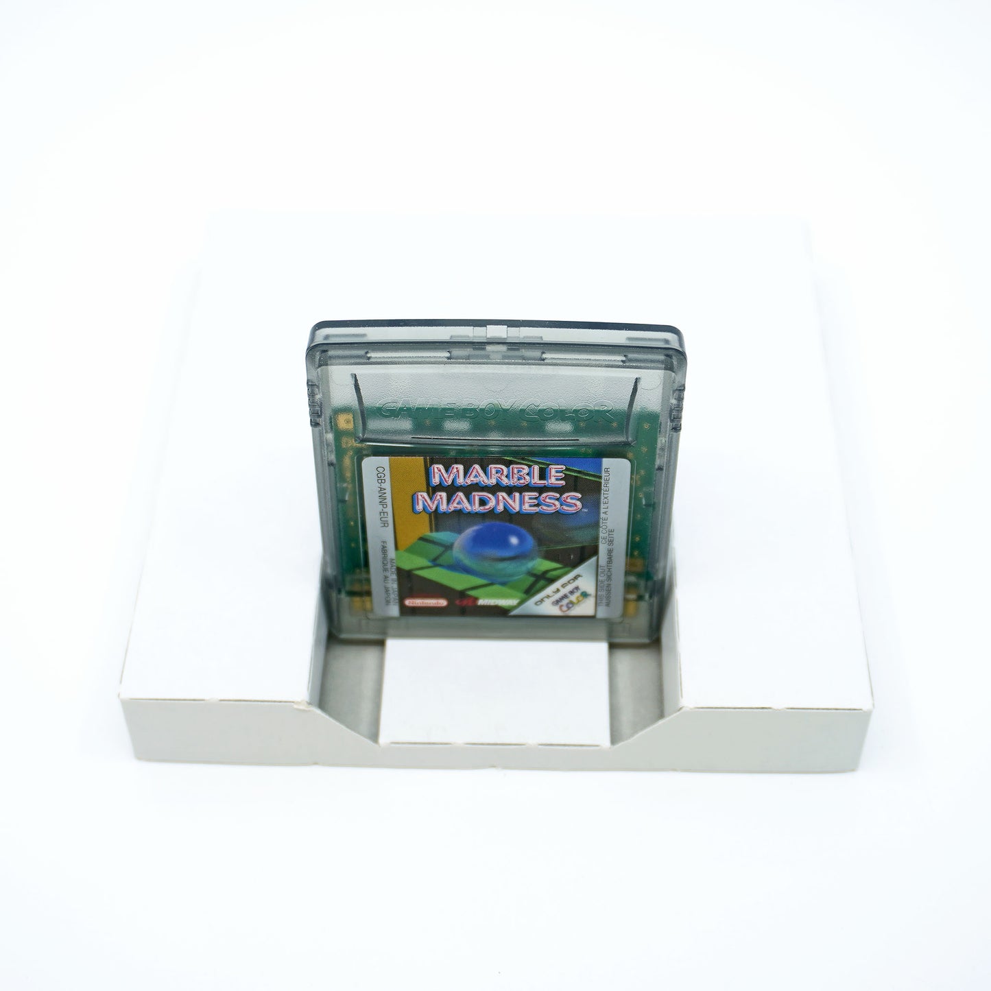 Marble Madness Game Boy Color Cartridge - Vorderseite