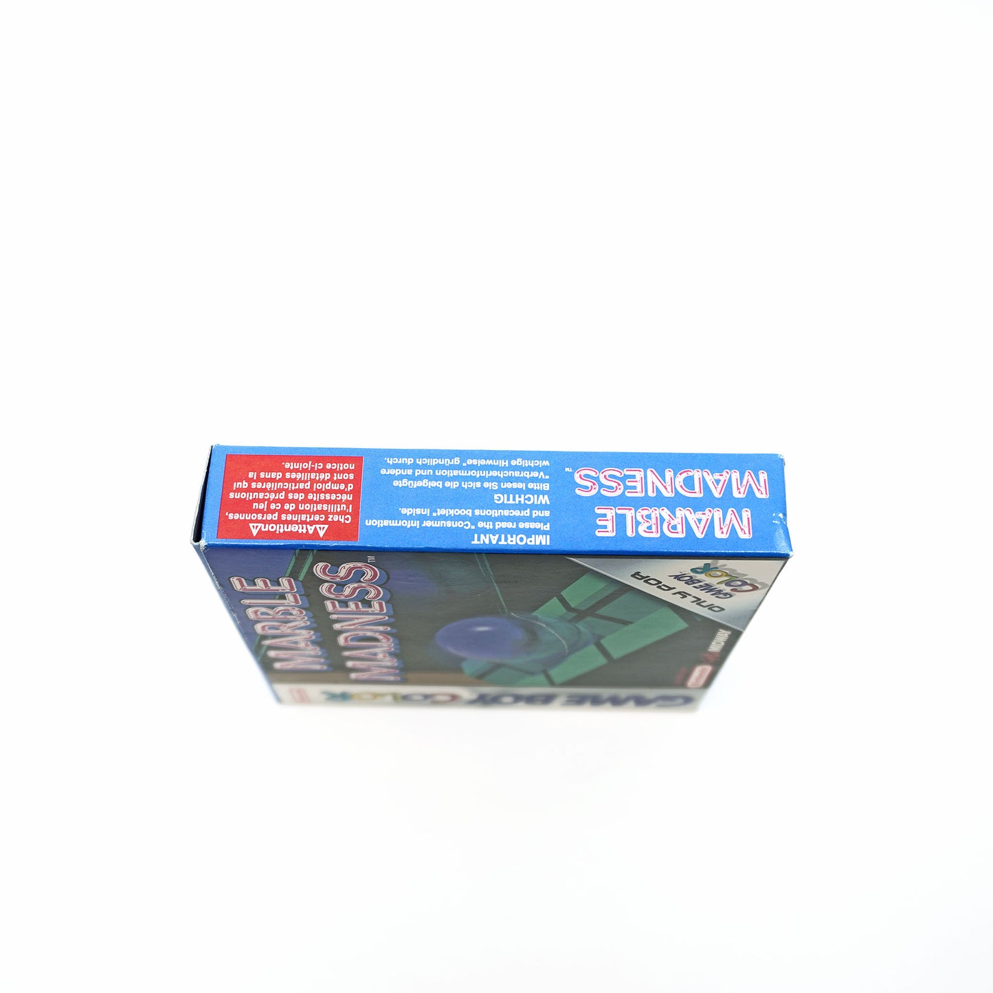 Originalverpackung - Seitenansicht rechts