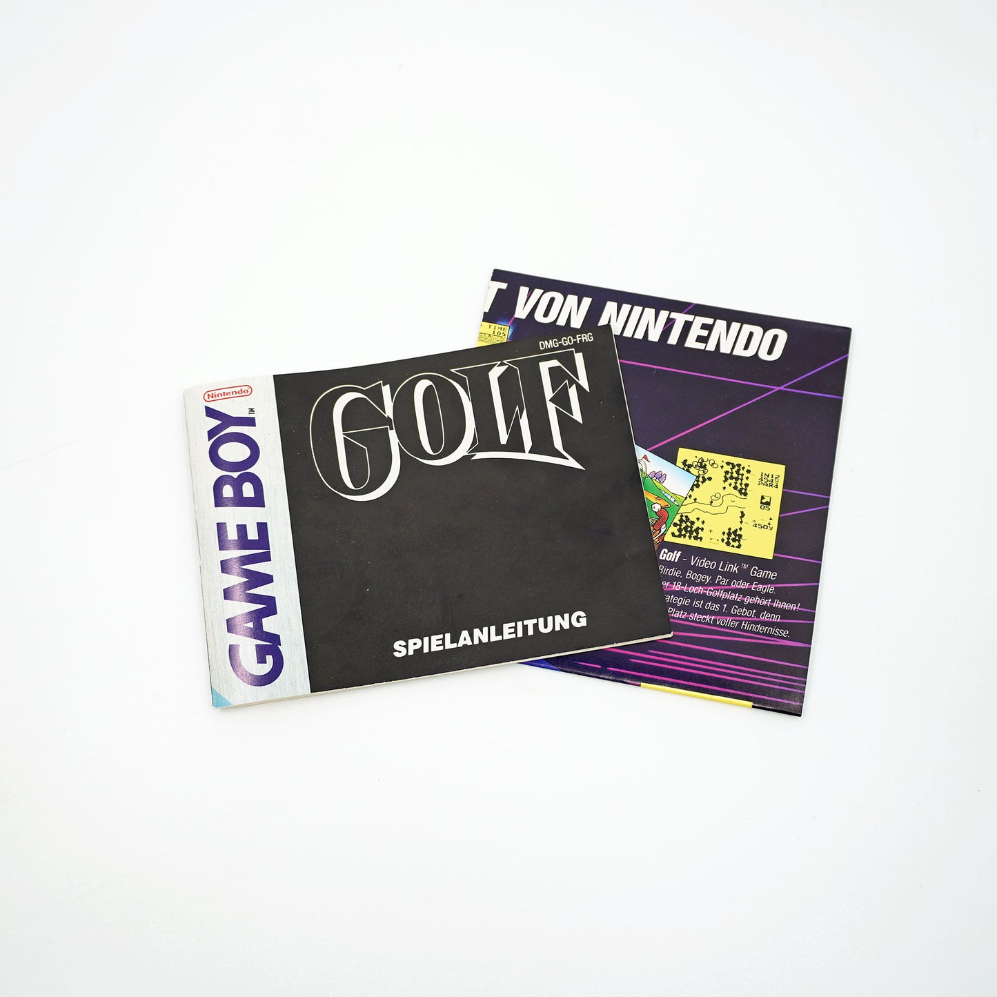 Golf Game Boy Anleitung - Vorderseite