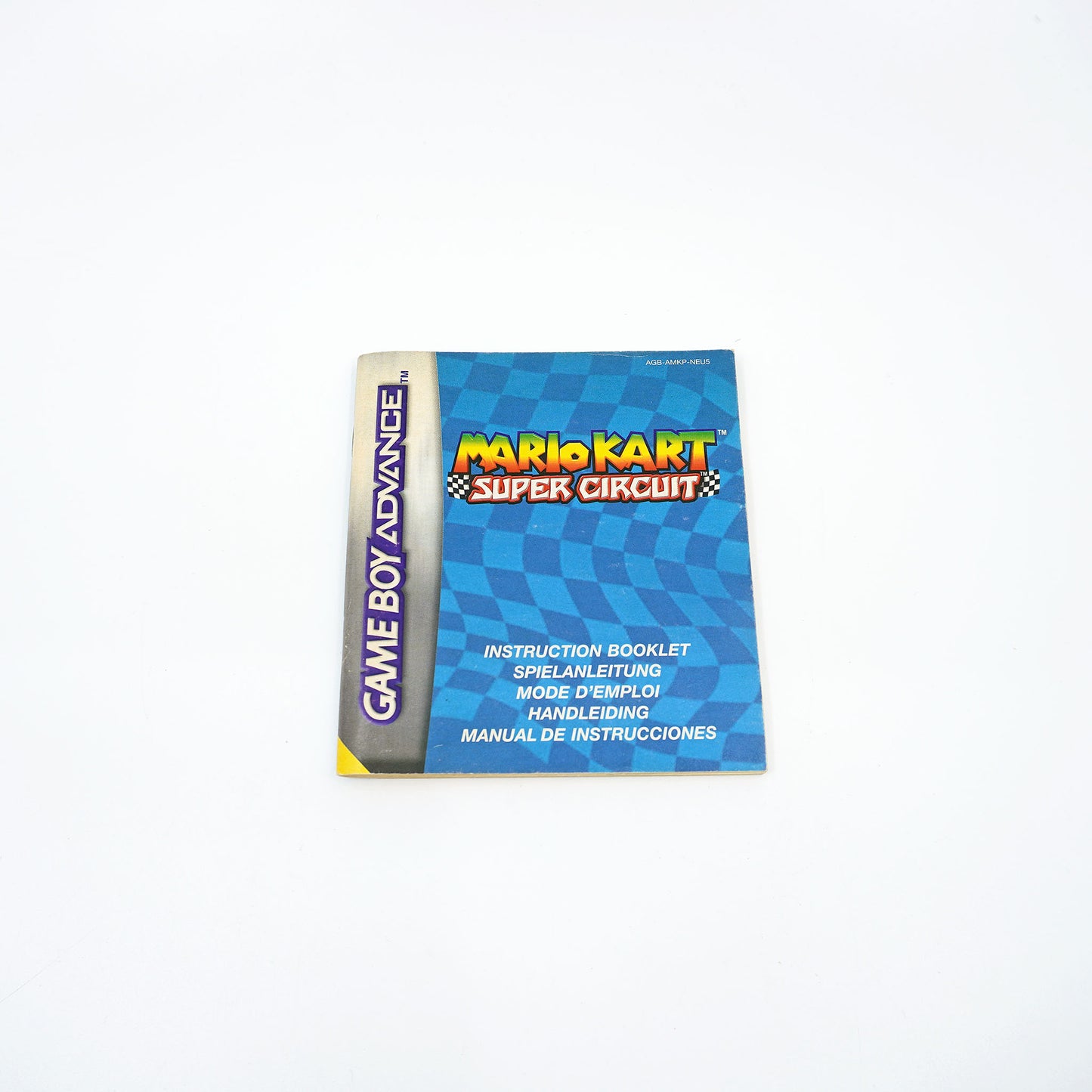 Mario Kart: Super Circuit Game Boy Advance Anleitung - Vorderseite