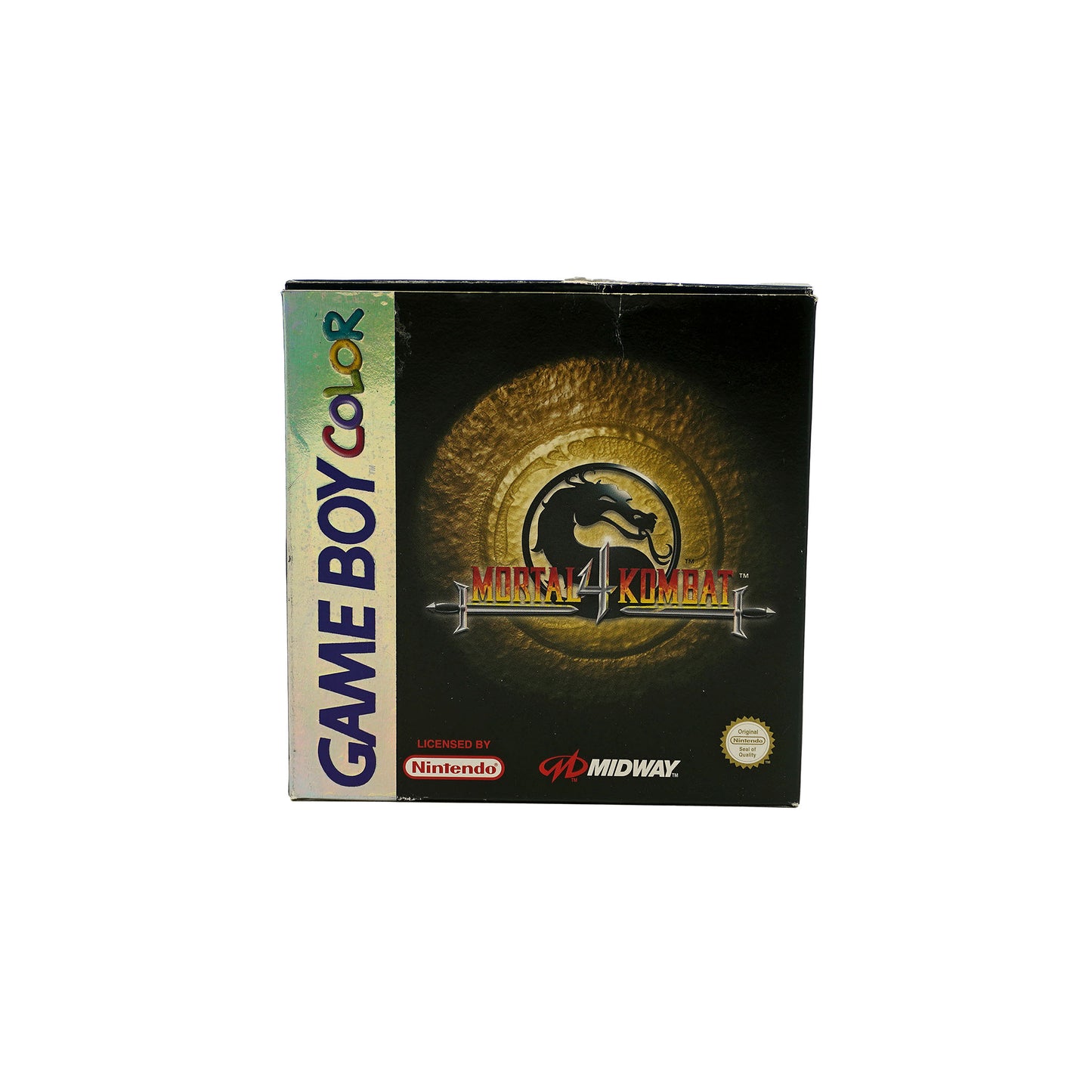 Mortal Kombat 4 Spiel für Game Boy Color in Originalverpackung - Vorderseite