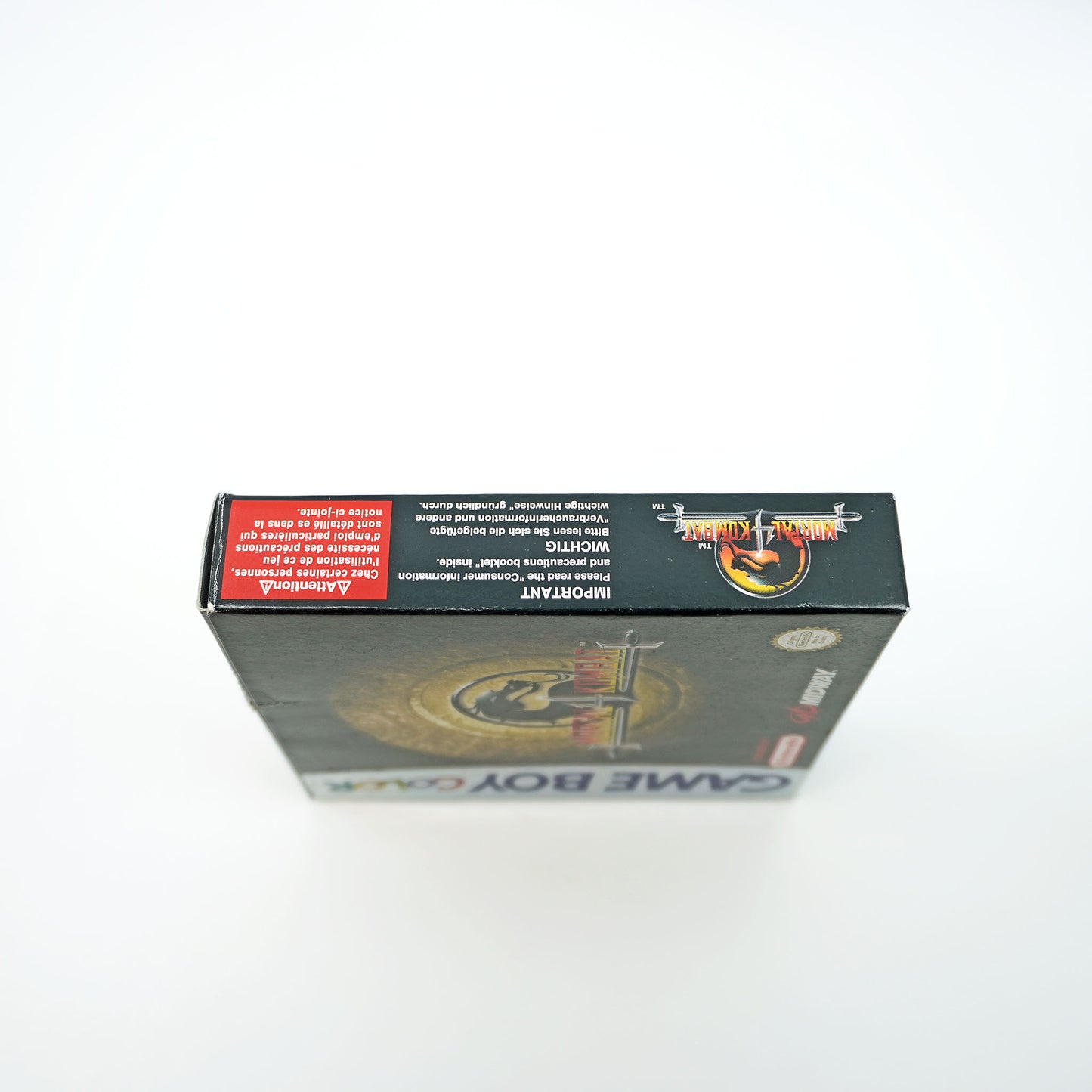 Originalverpackung - Seitenansicht rechts