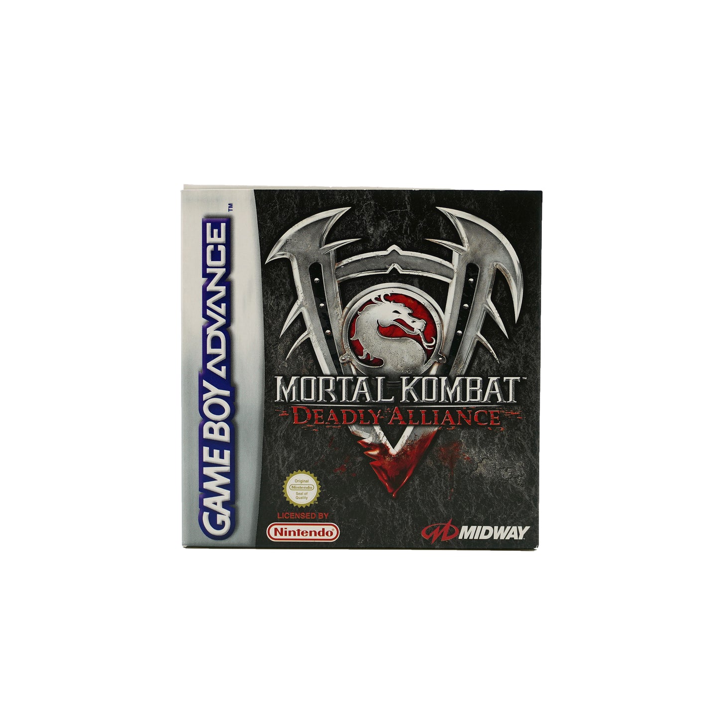 Mortal Kombat: Deadly Alliance Spiel für Game Boy Advance in Originalverpackung - Vorderseite