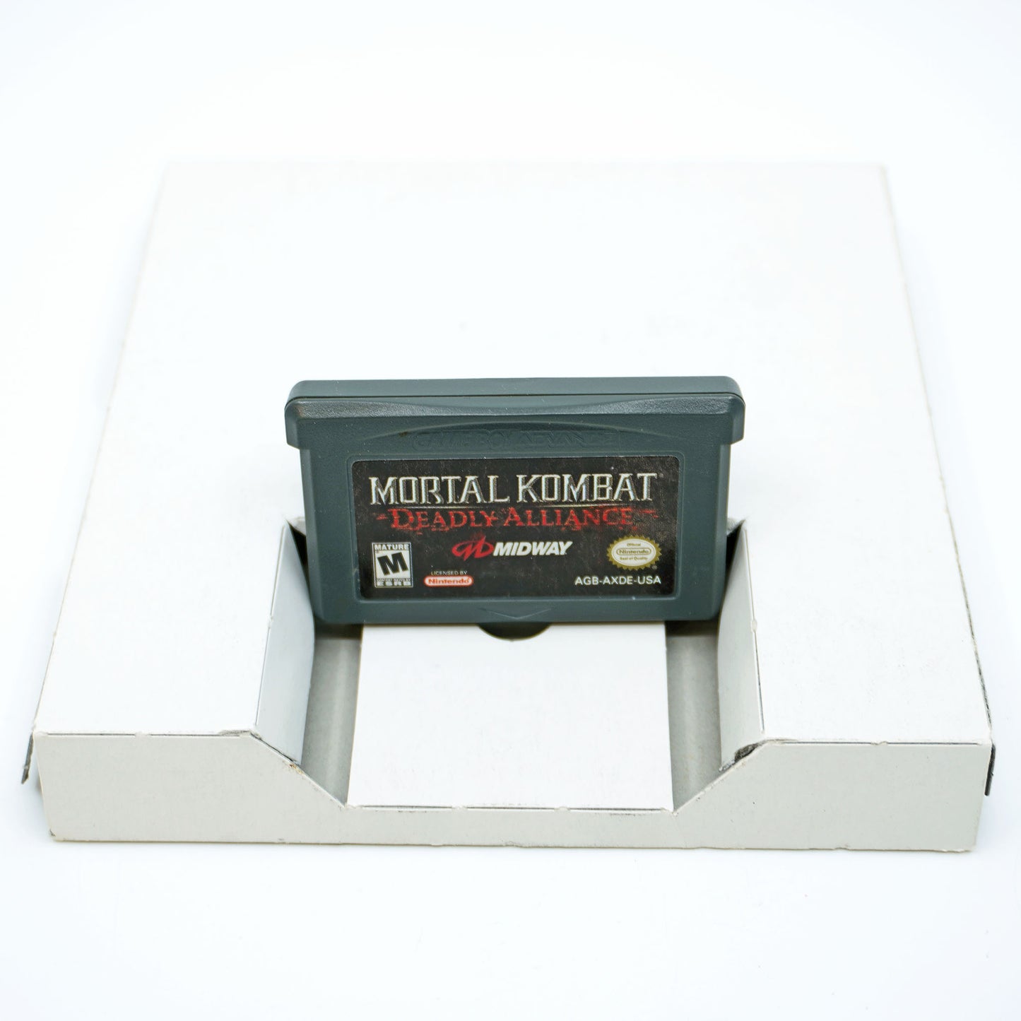 Mortal Kombat: Deadly Alliance Game Boy Advance Cartridge - Vorderseite