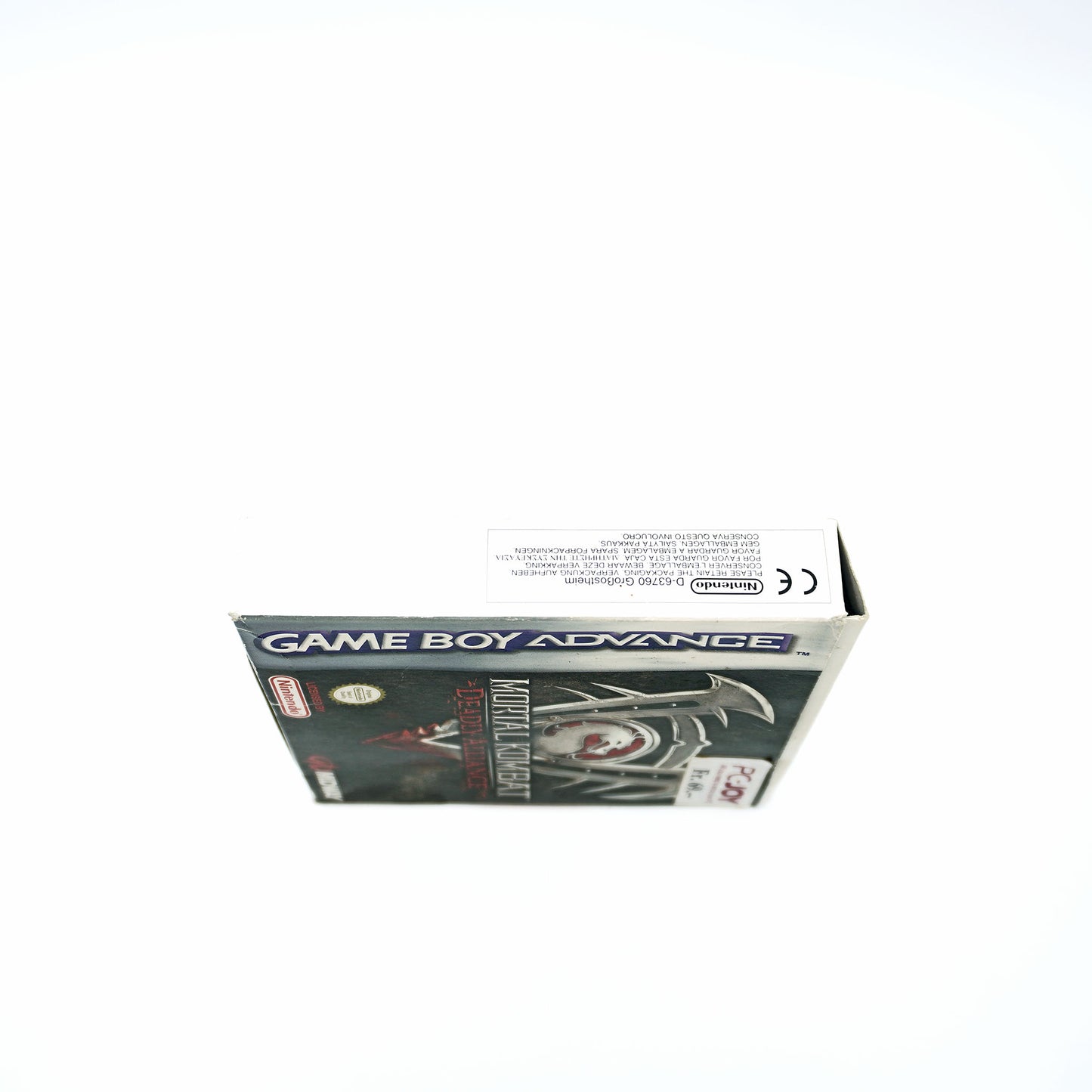 Originalverpackung - Seitenansicht links