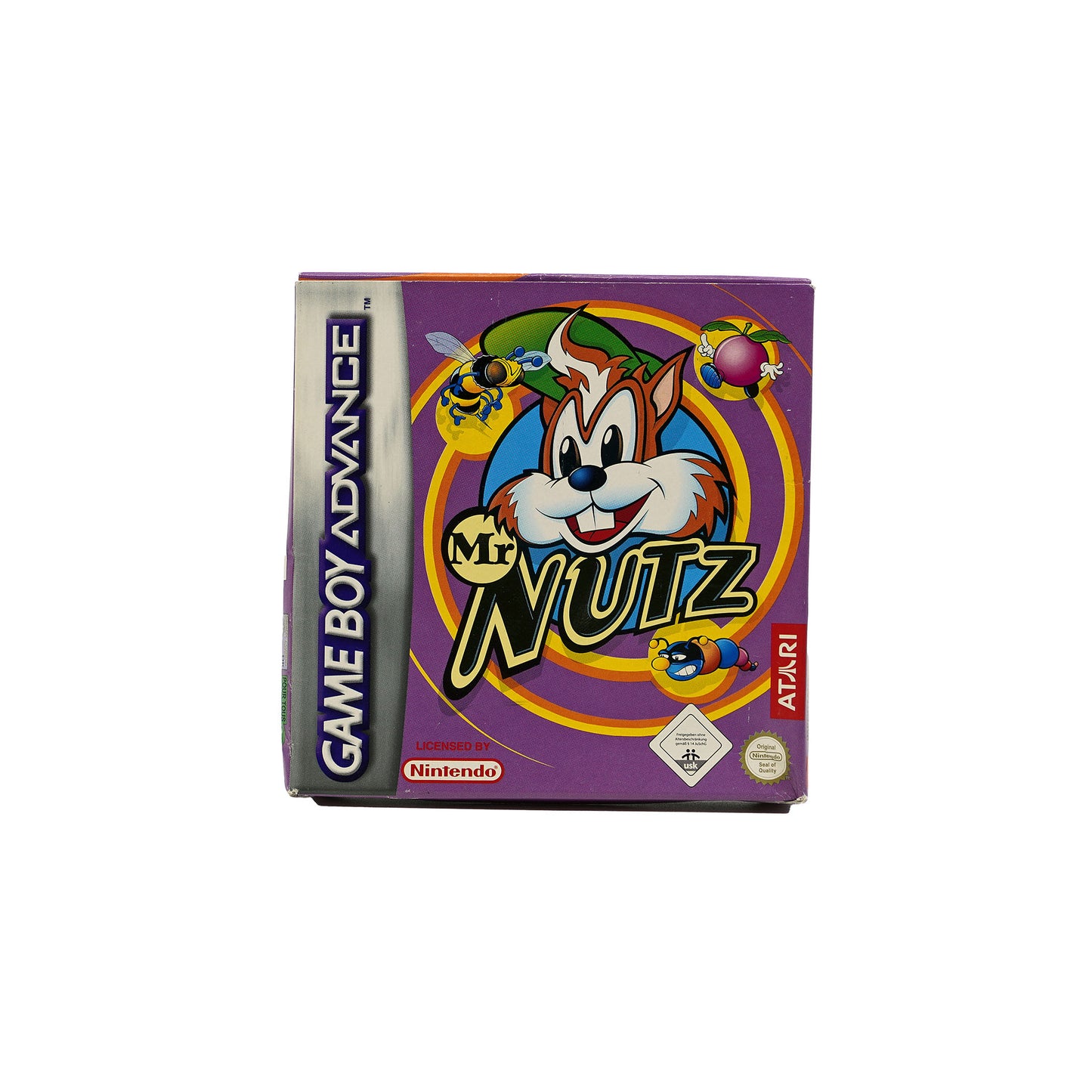 Mr. Nutz Spiel für Game Boy Advance in Originalverpackung - Vorderseite