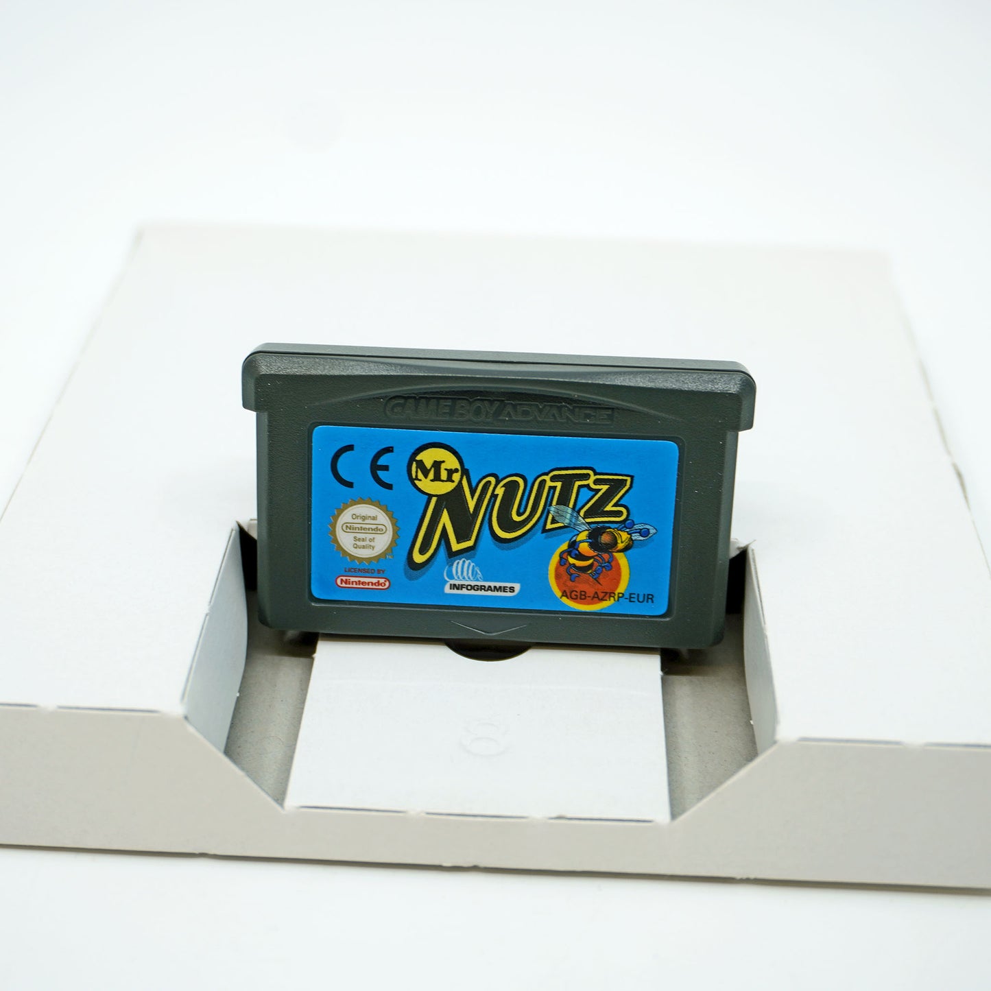 Mr. Nutz Game Boy Advance Cartridge - Vorderseite