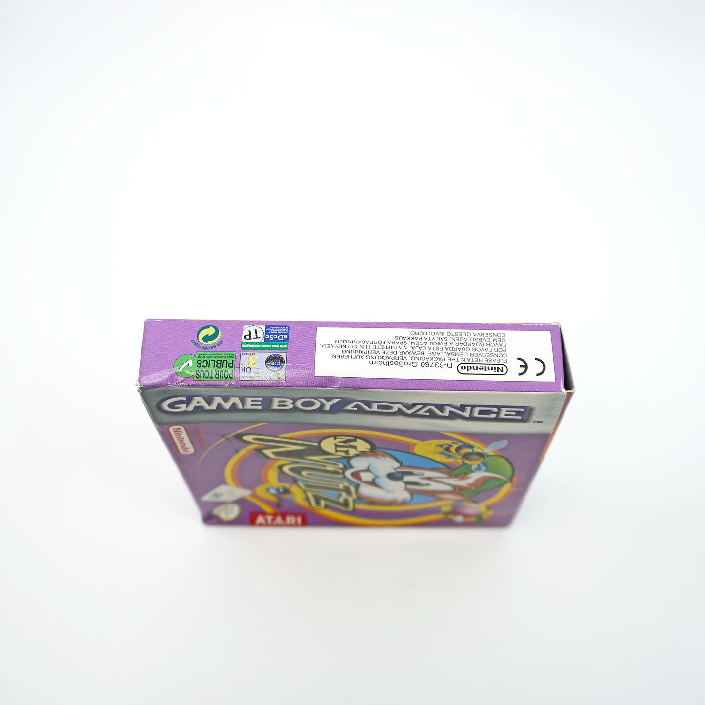 Originalverpackung - Seitenansicht links
