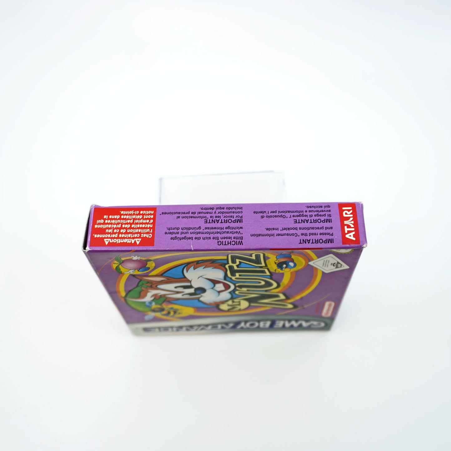 Originalverpackung - Seitenansicht rechts