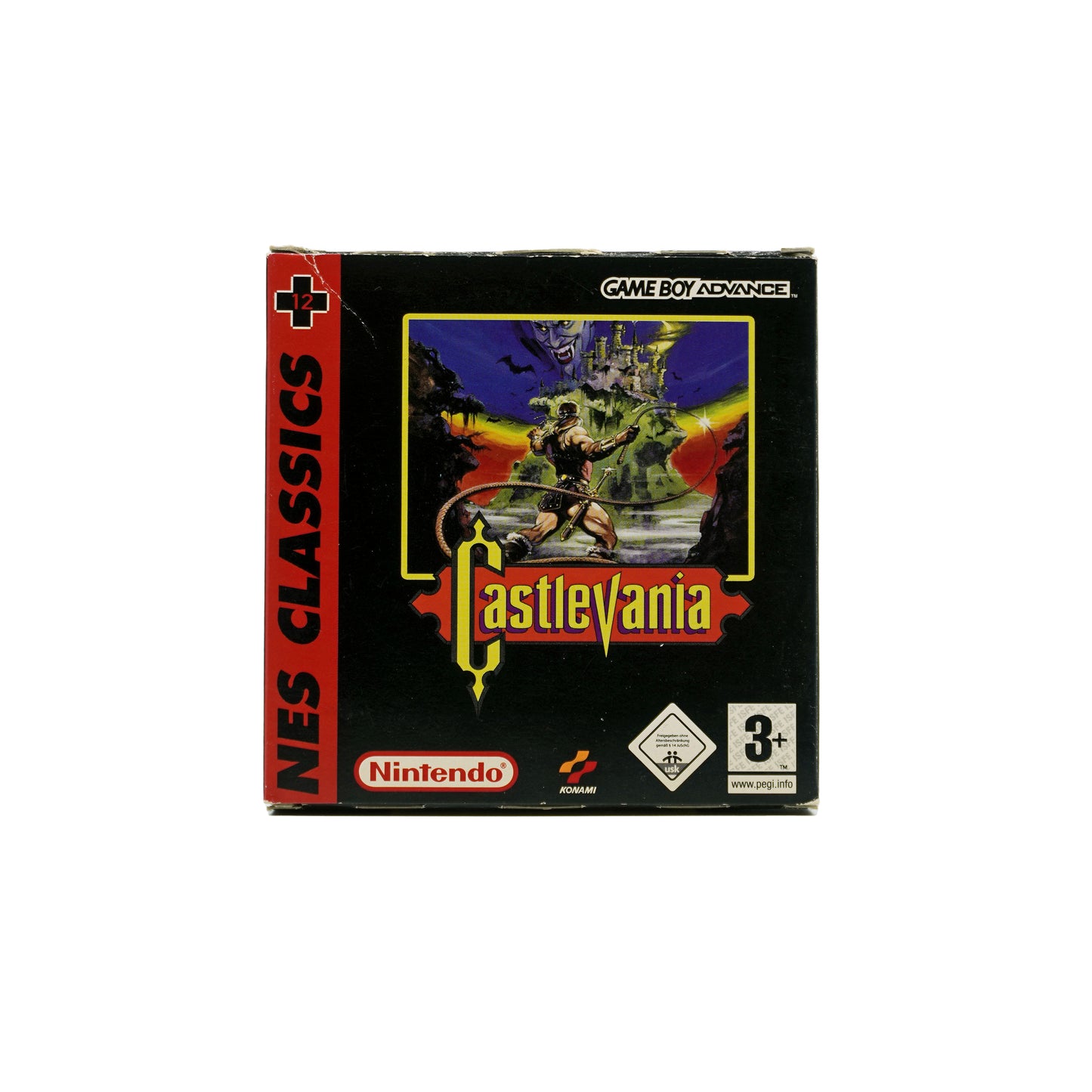 NES Classics Castlevania Spiel für Game Boy Advance in Originalverpackung - Vorderseite