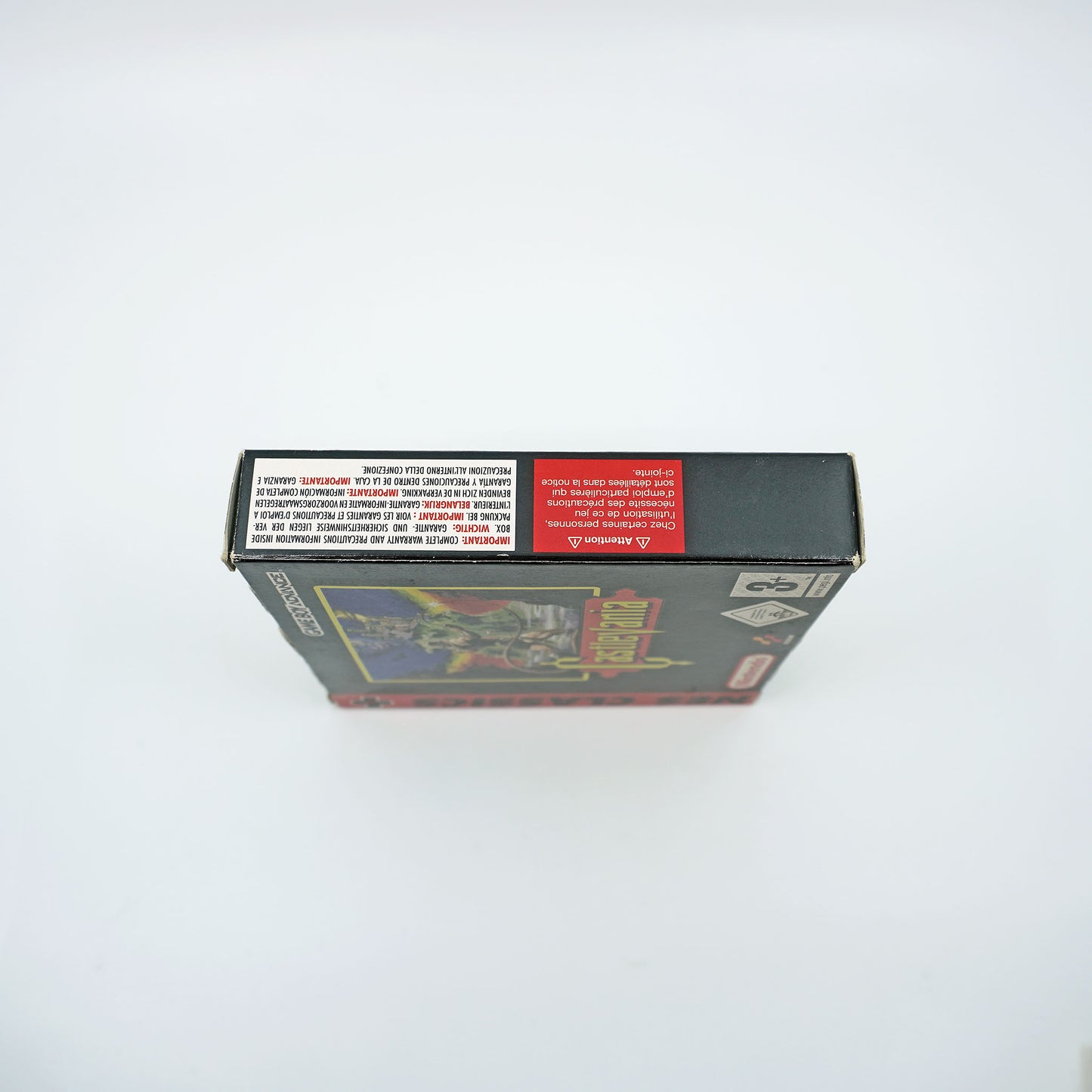 Originalverpackung - Seitenansicht rechts