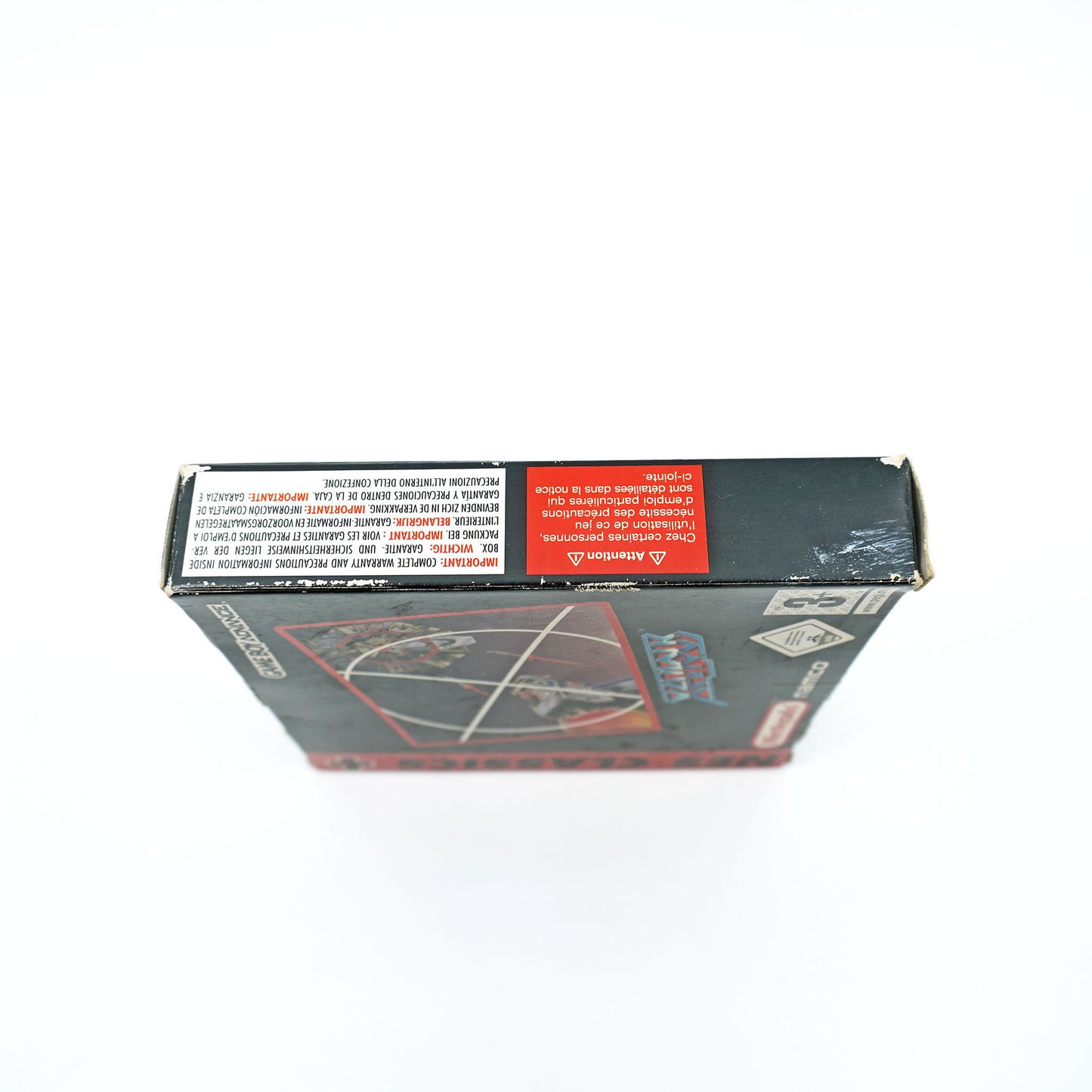 Originalverpackung - Seitenansicht rechts